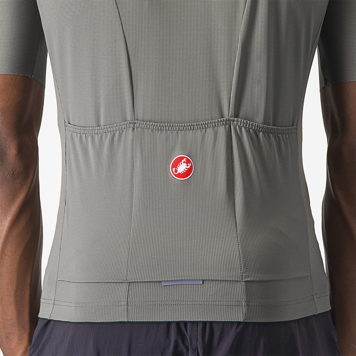 Maillot CASTELLI UNLIMITED ENTRATA 2 Manches Courtes Gris - Image 7