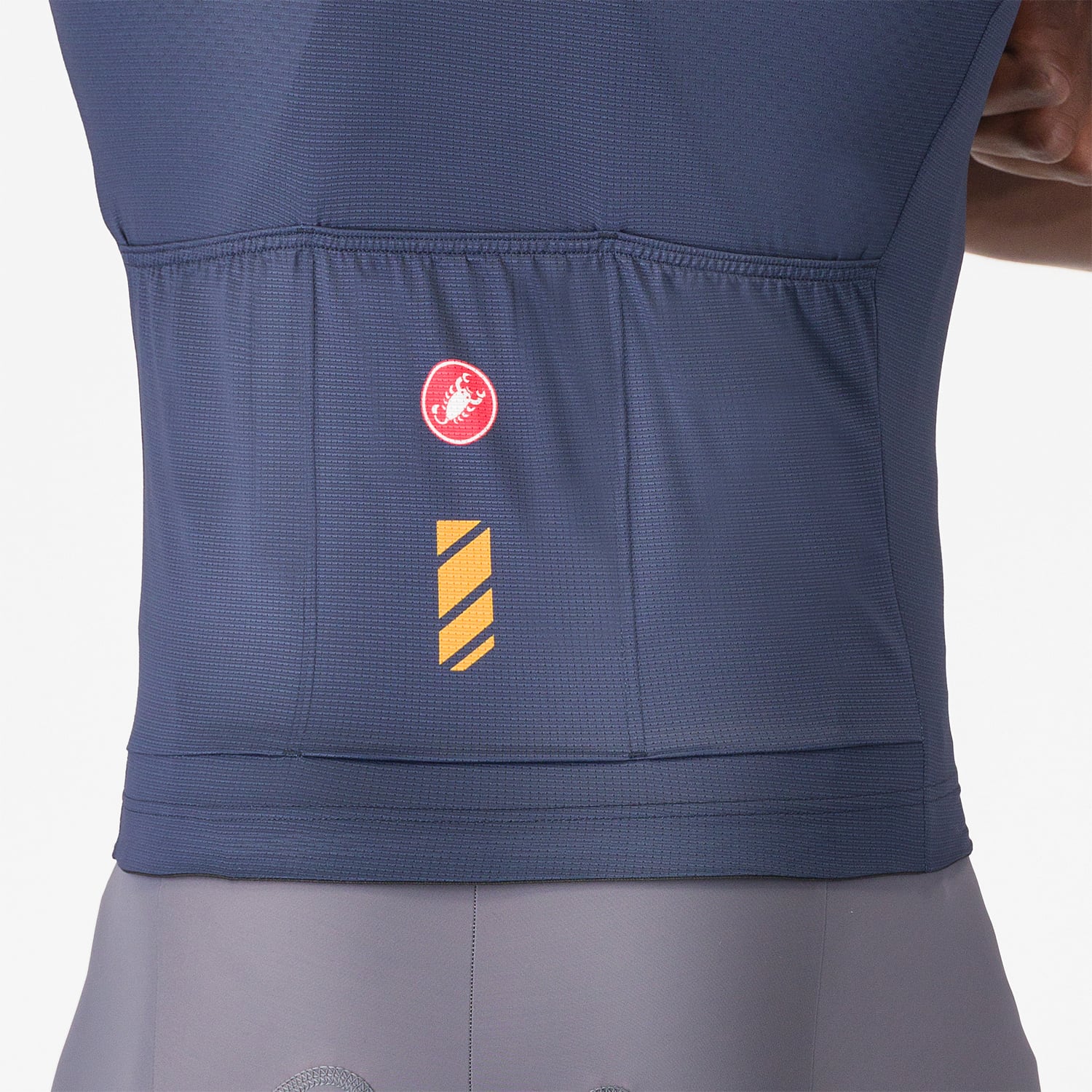 Maillot CASTELLI UNLIMITED ENTRATA 3 Manches Courtes Marine - Image 4