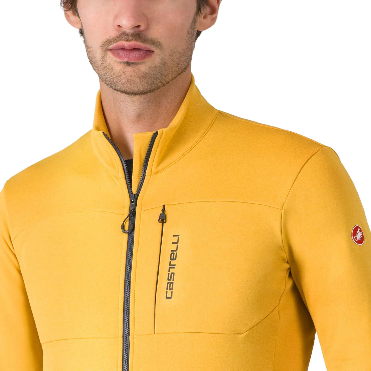 Maillot CASTELLI UNLIMITED TRAIL 2 Manches Longues Orange - Image 3