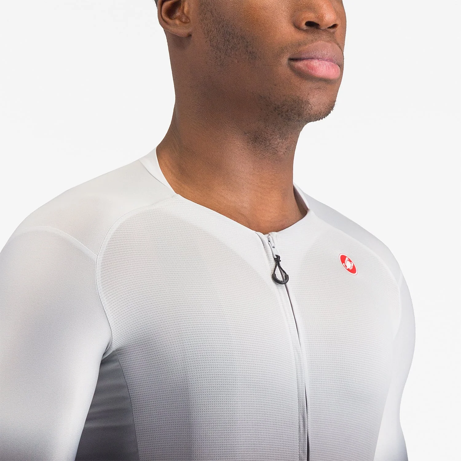 Maillot CASTELLI UPF Manches Courtes Gris - Image 6