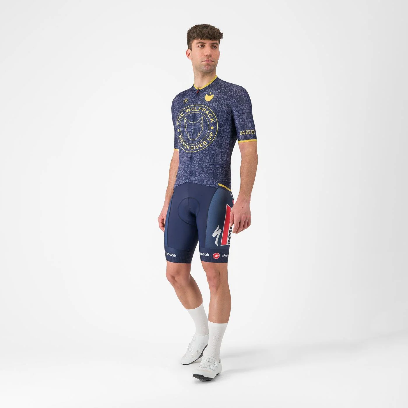 Maillot CASTELLI WOLFPACK 1000 VICTORY Manches Courtes Marine - Image 6