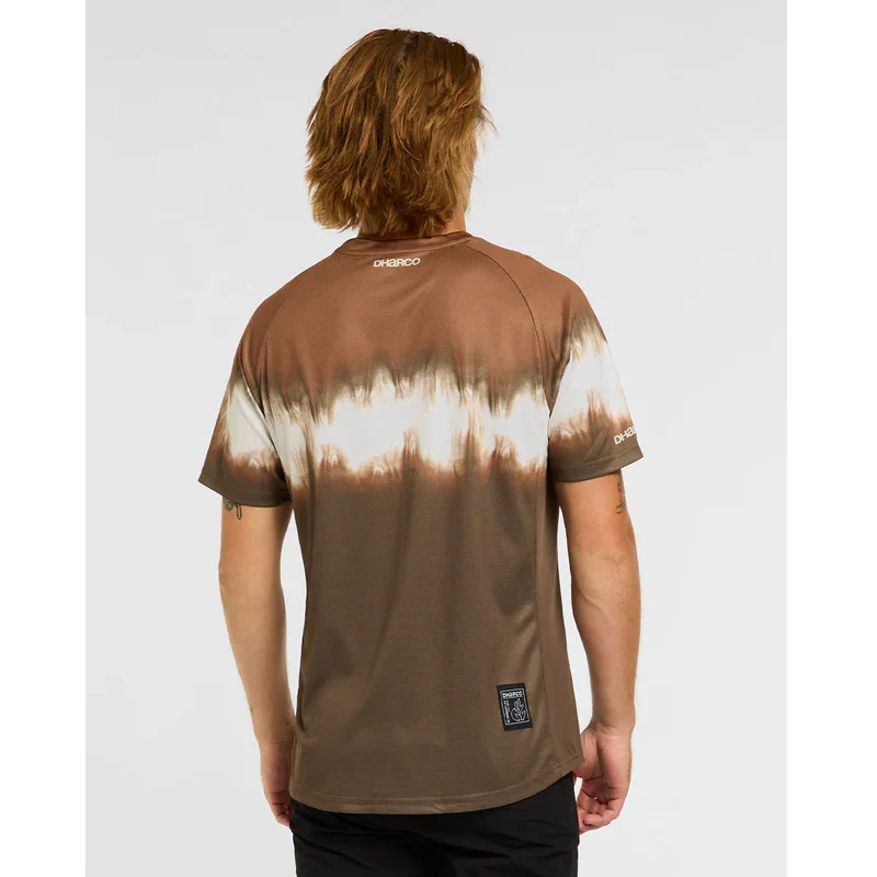 Maillot DHARCO DUNE Manches Courtes Marron - Image 2