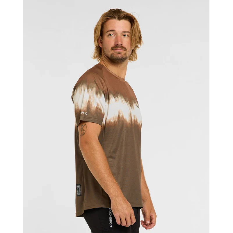 Maillot DHARCO DUNE Manches Courtes Marron - Image 3