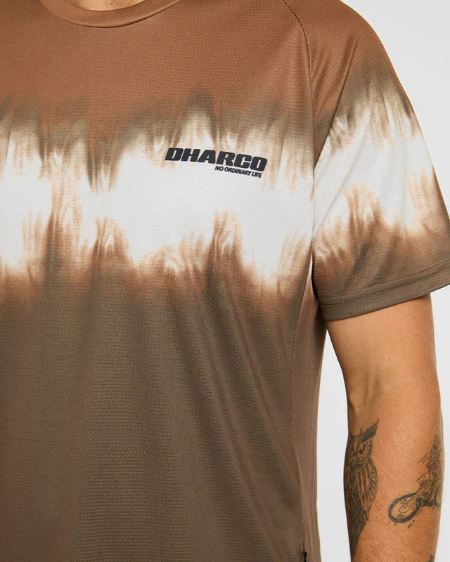 Maillot DHARCO DUNE Manches Courtes Marron - Image 7