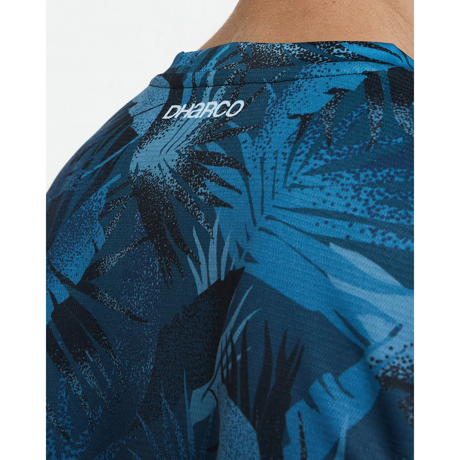 Maillot DHARCO GRAVITY DARK ROOM Manches Longues Bleu - Image 8
