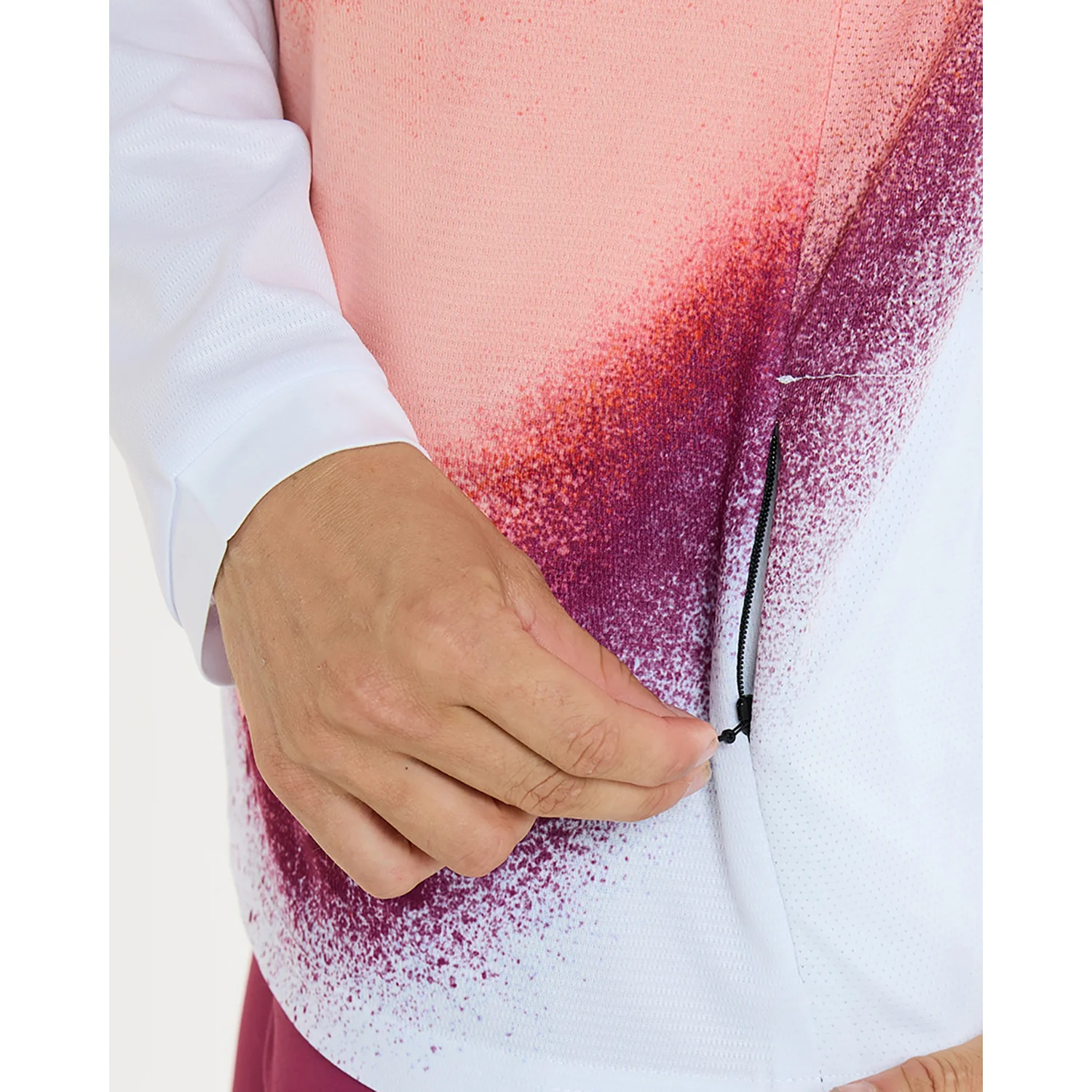 Maillot DHARCO GRAVITY FIREBIRD Manches Longues Femme Blanc/Orange - Image 5