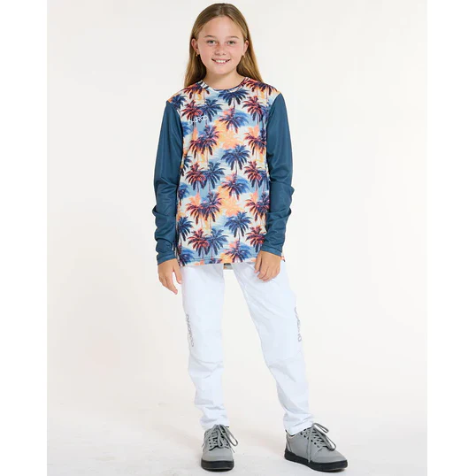 Maillot DHARCO GRAVITY VENICE BEACH Manches Longues Junior Bleu - Image 3