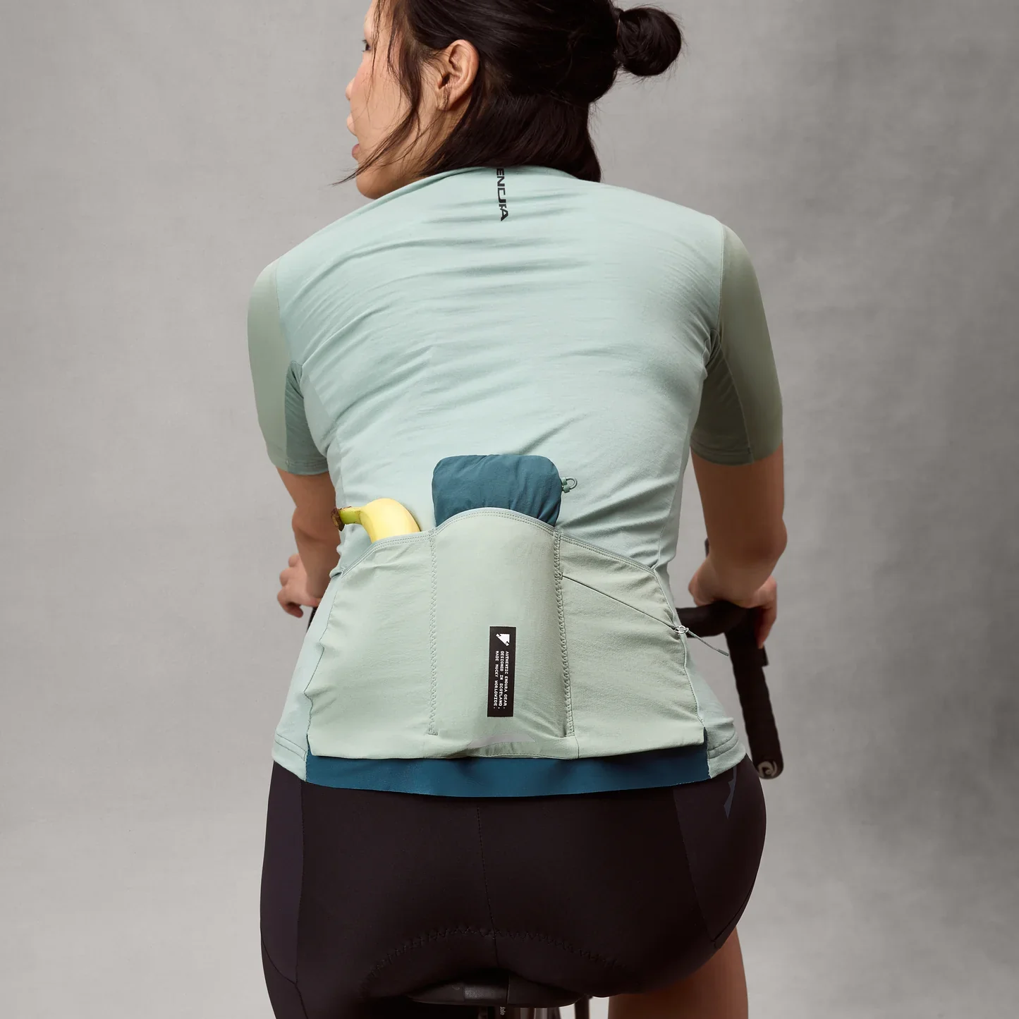 Maillot ENDURA ALLTRACK RIDE Manches Courtes Femme Sage Green - Image 5