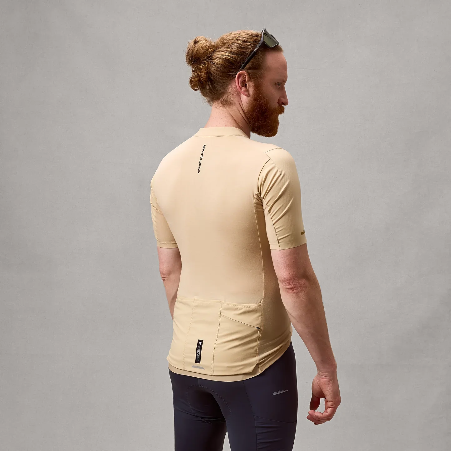 Maillot ENDURA ALLTRACK RIDE Manches Courtes Sand - Image 3