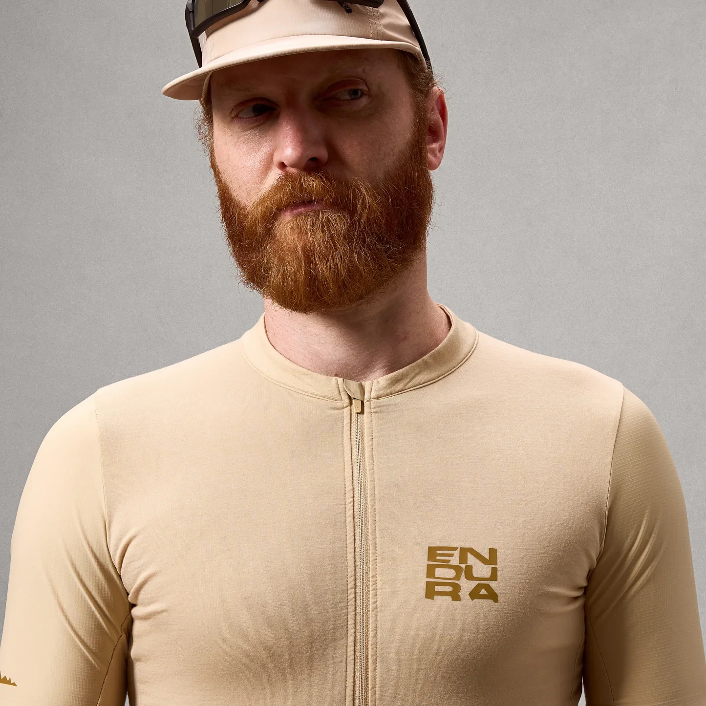 Maillot ENDURA ALLTRACK RIDE Manches Courtes Sand - Image 6