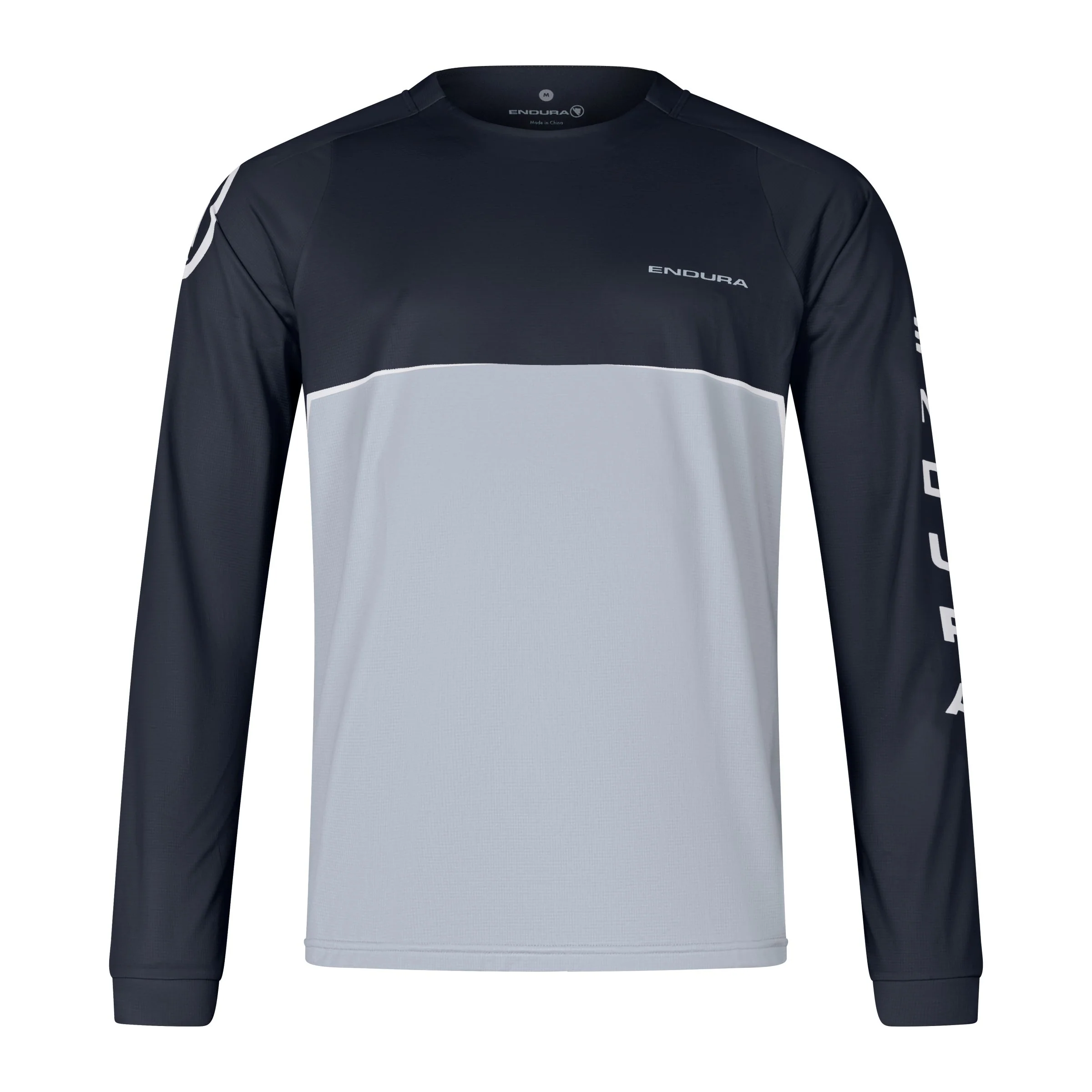 Maillot ENDURA CORE PRINTED Manches Longues Noir