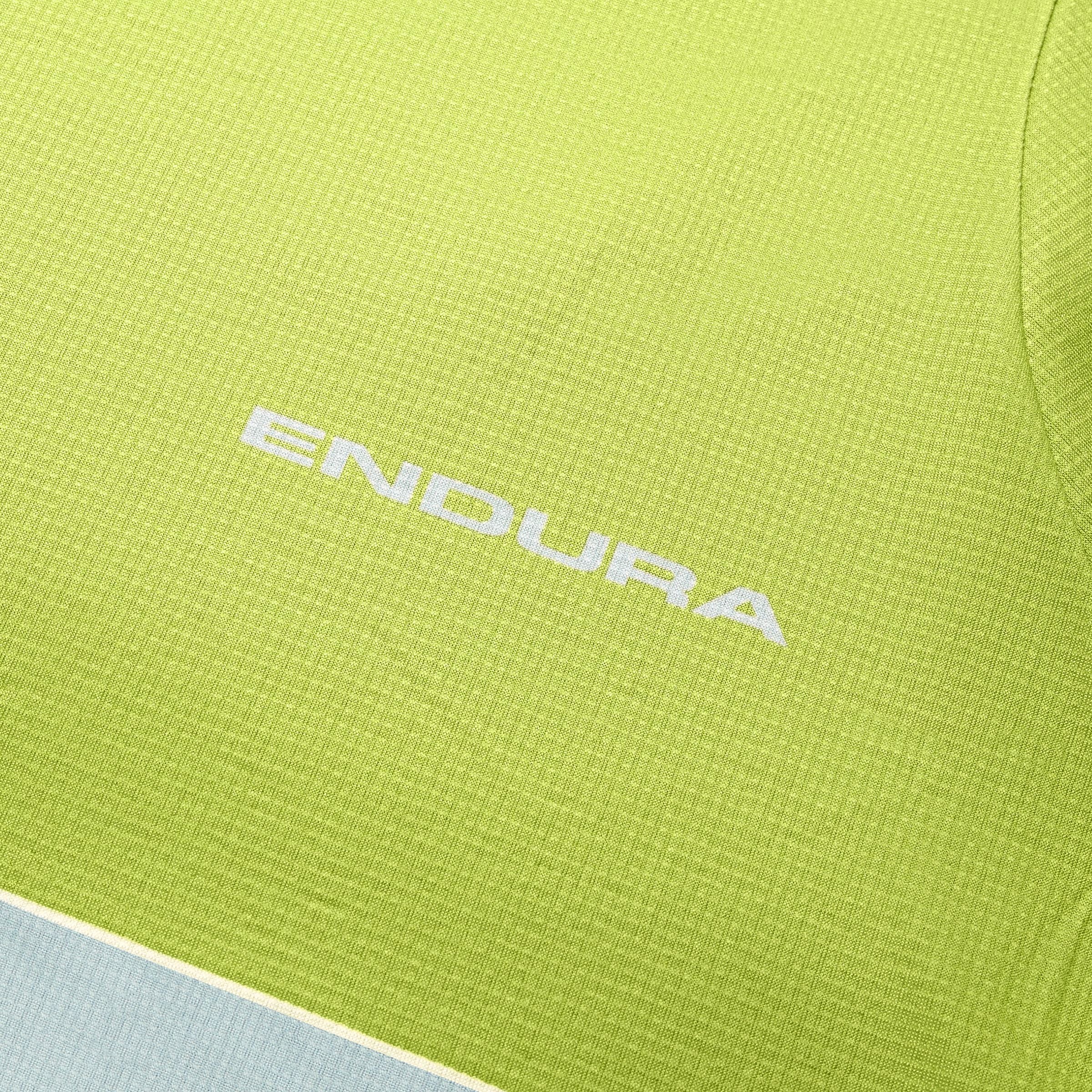 Maillot ENDURA CORE PRINTED Manches Longues Vert - Image 8