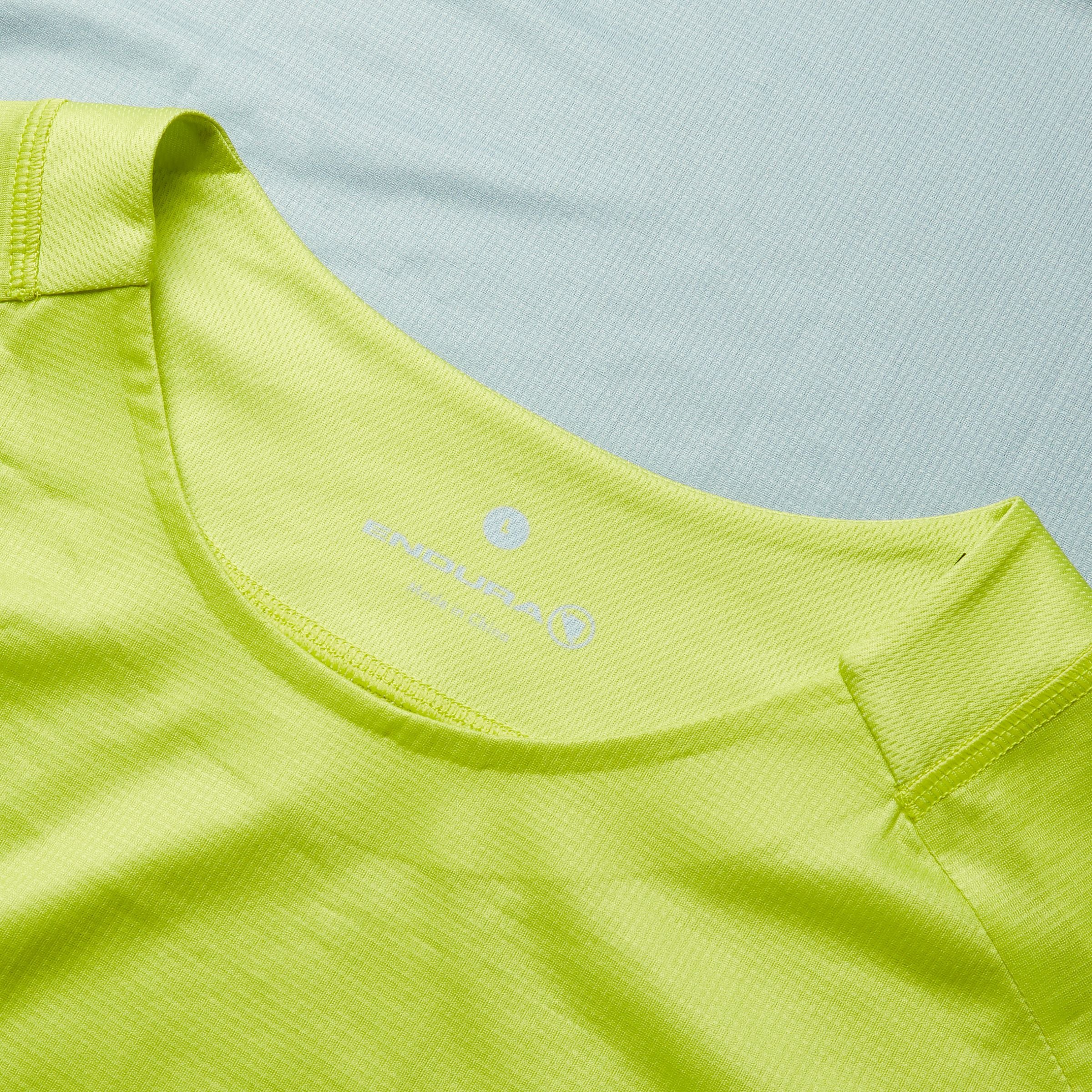 Maillot ENDURA CORE PRINTED Manches Longues Vert - Image 9