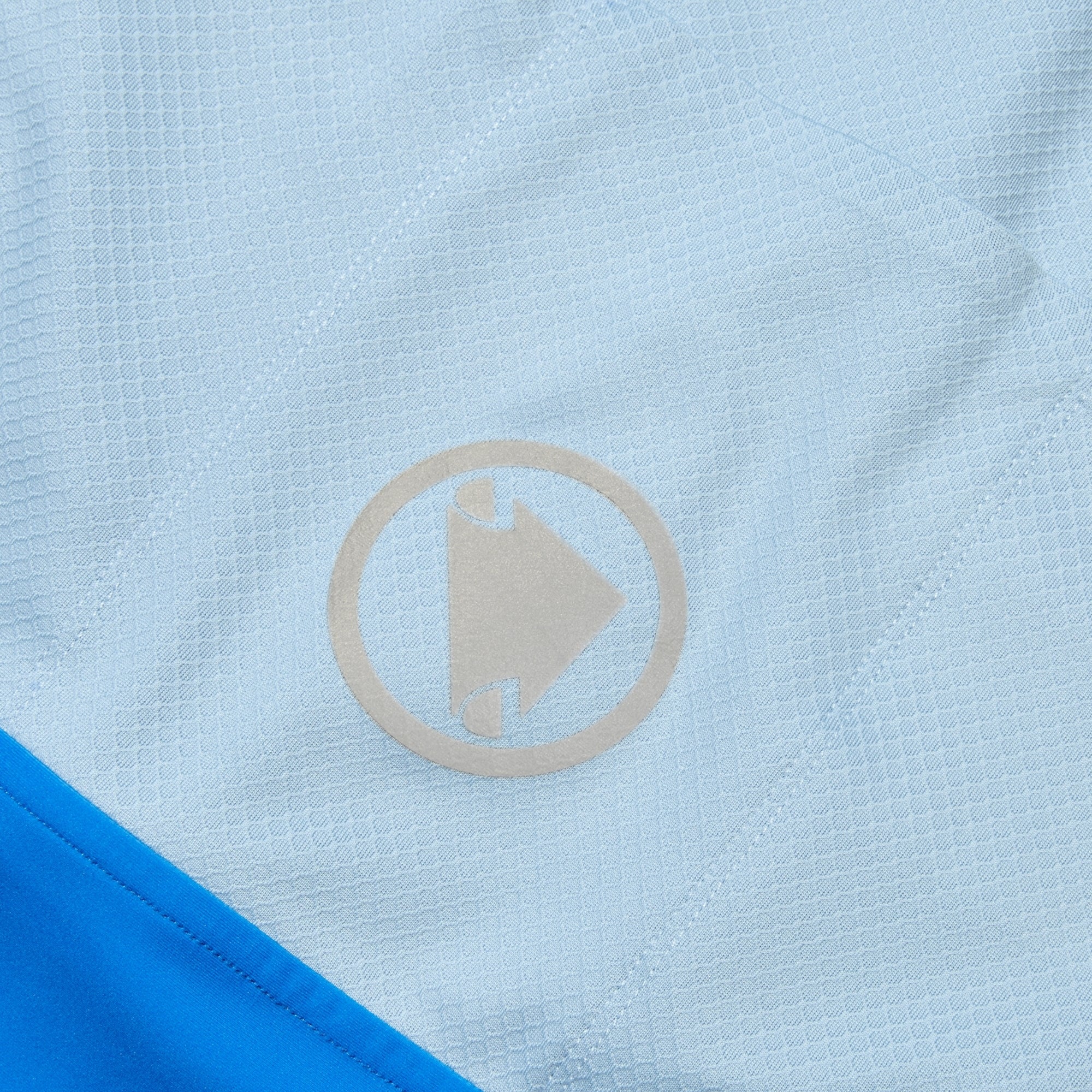 Maillot ENDURA FS260 PRINT Manches Courtes Bleu - Image 4