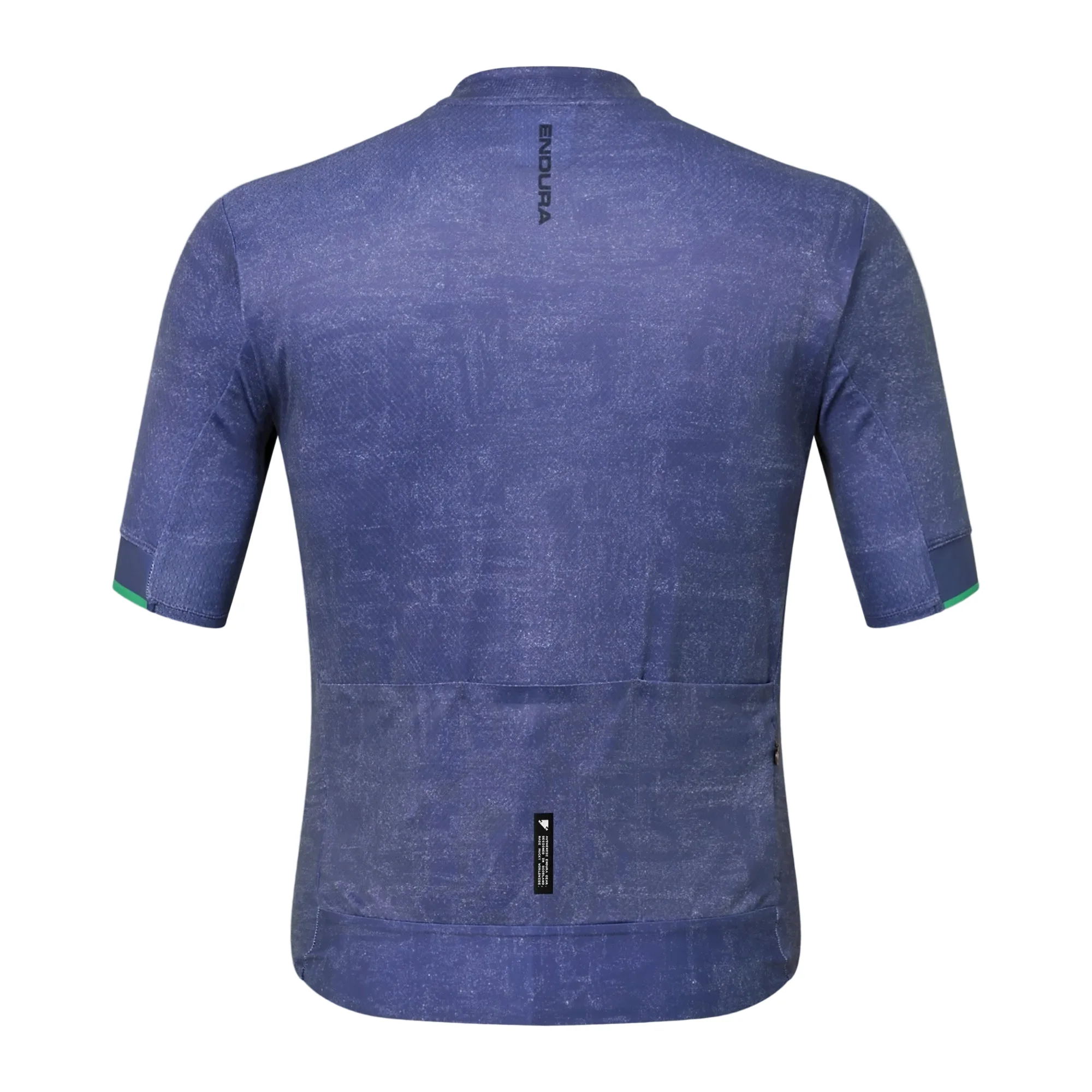 Maillot ENDURA FS260 PRINT Manches Courtes Indigo - Image 2