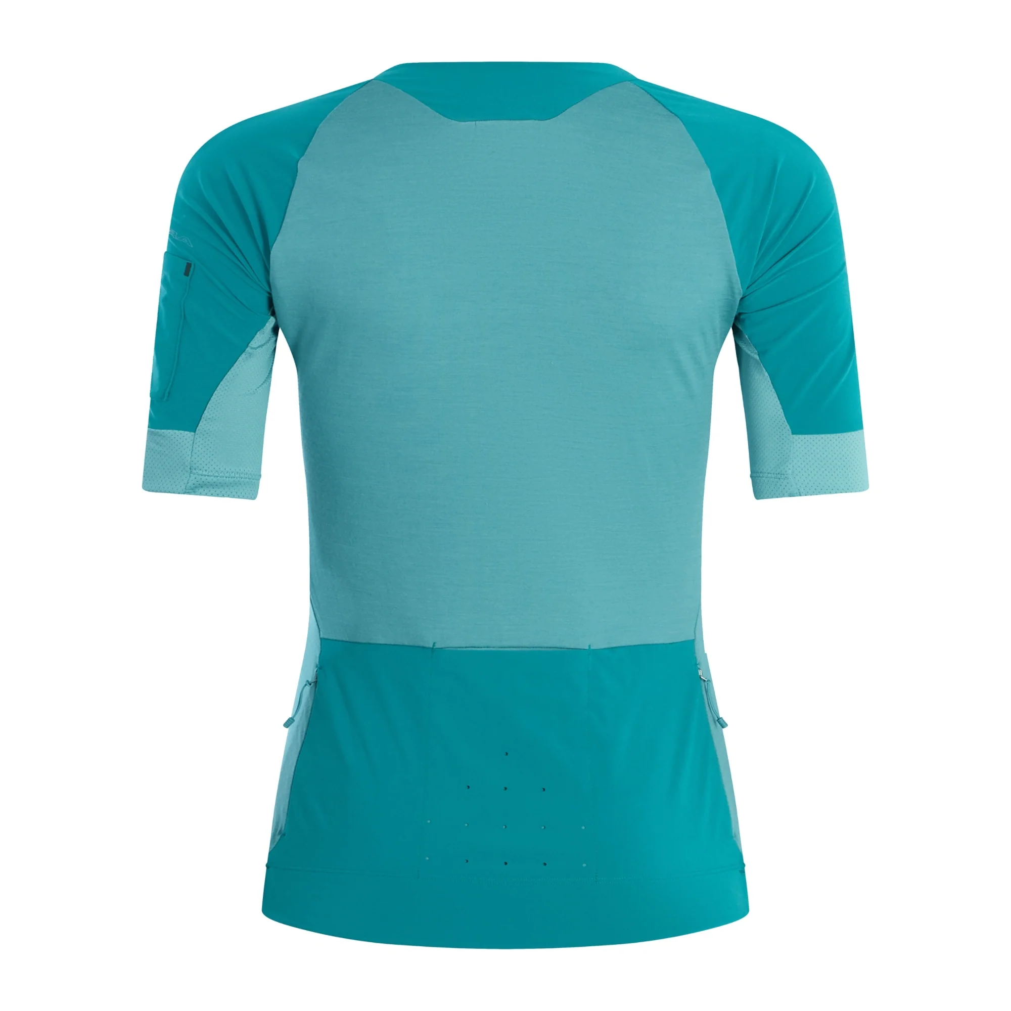 Maillot ENDURA GV500 Femme Manches Courtes Bleu - Image 2