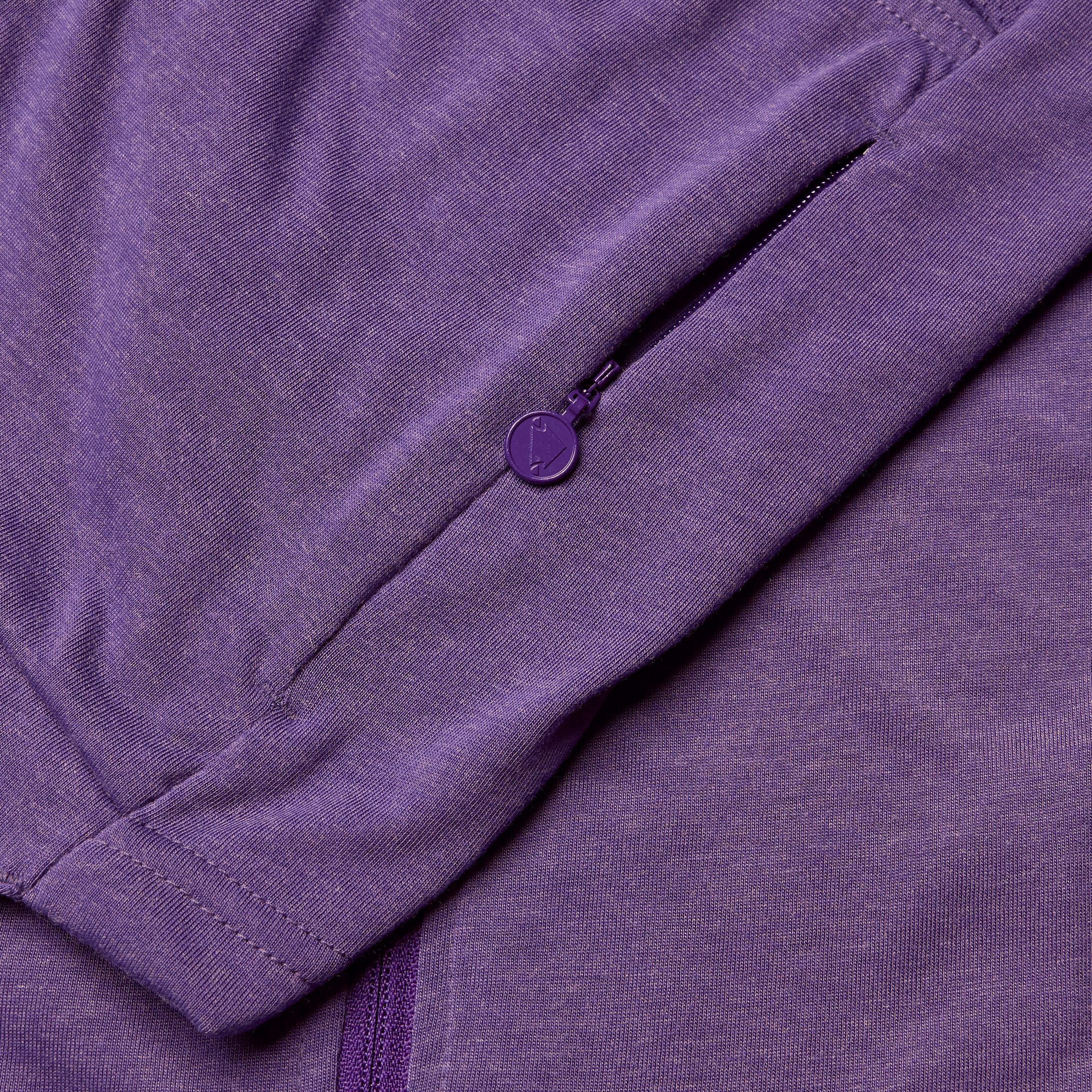 Maillot ENDURA LOOP ZIPPED Manches Courtes Femme Violet - Image 7