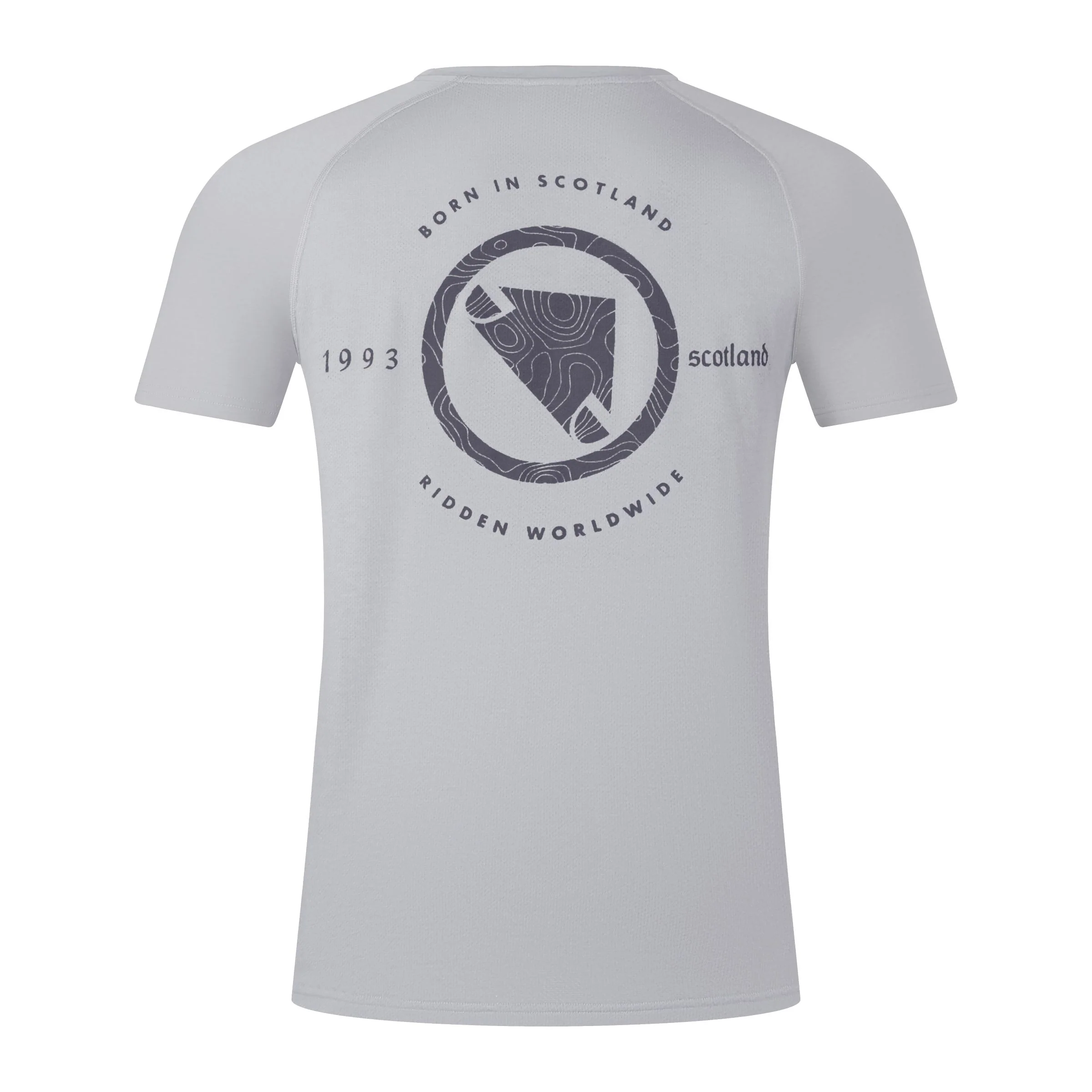 Maillot ENDURA LOOP Manches Courtes Gris - Image 4