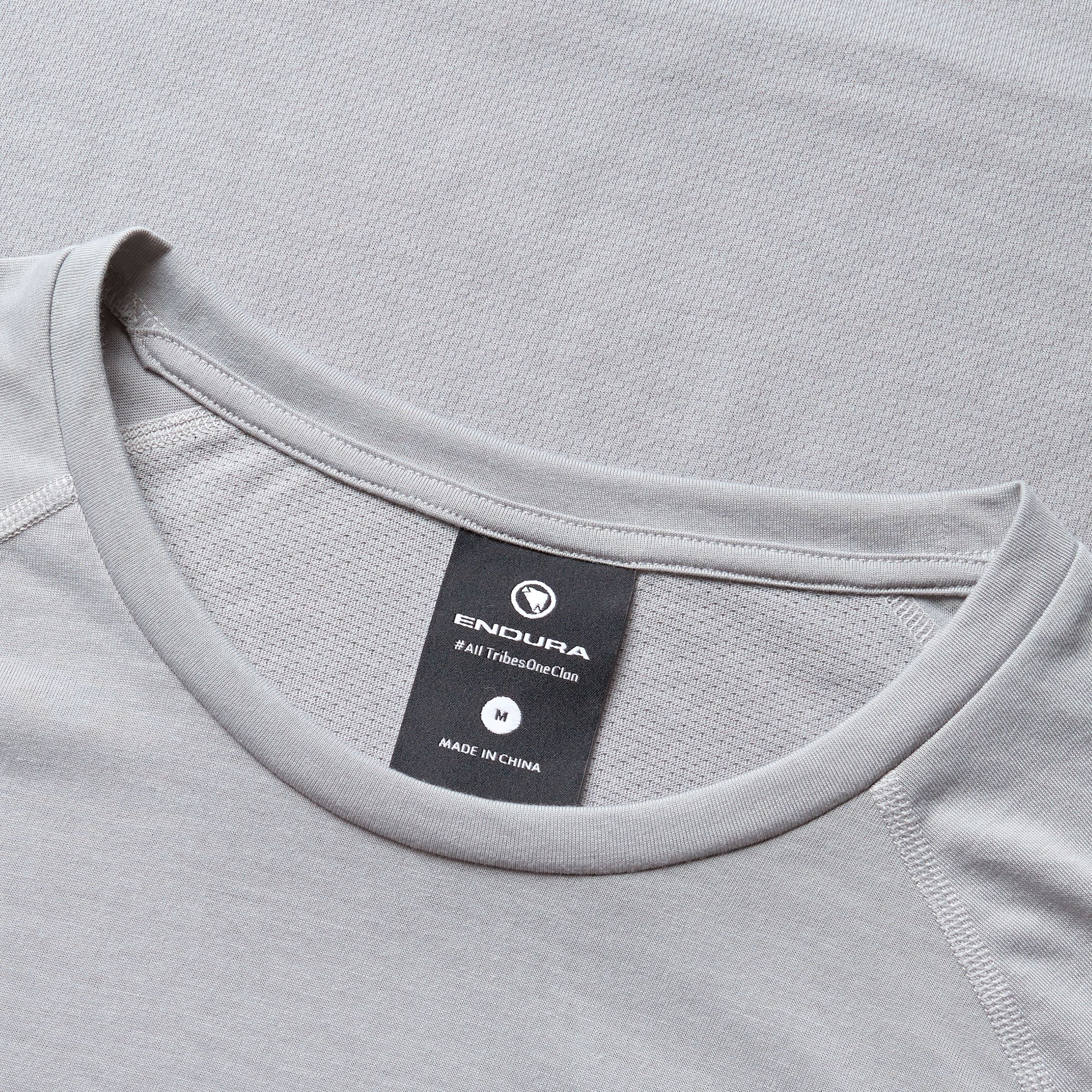 Maillot ENDURA LOOP Manches Courtes Gris - Image 5