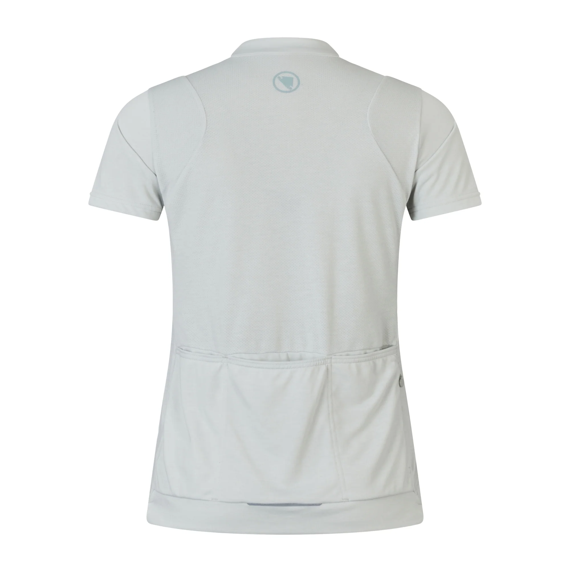 Maillot ENDURA LOOP ZIPPED Manches Courtes Femme Gris - Image 5