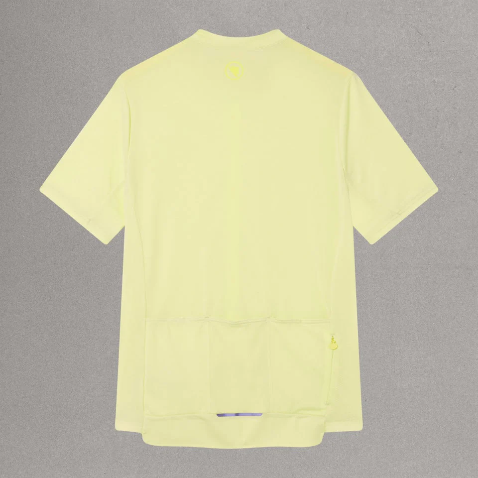 Maillot ENDURA LOOP ZIPPED Manches Courtes Oilseed - Image 5