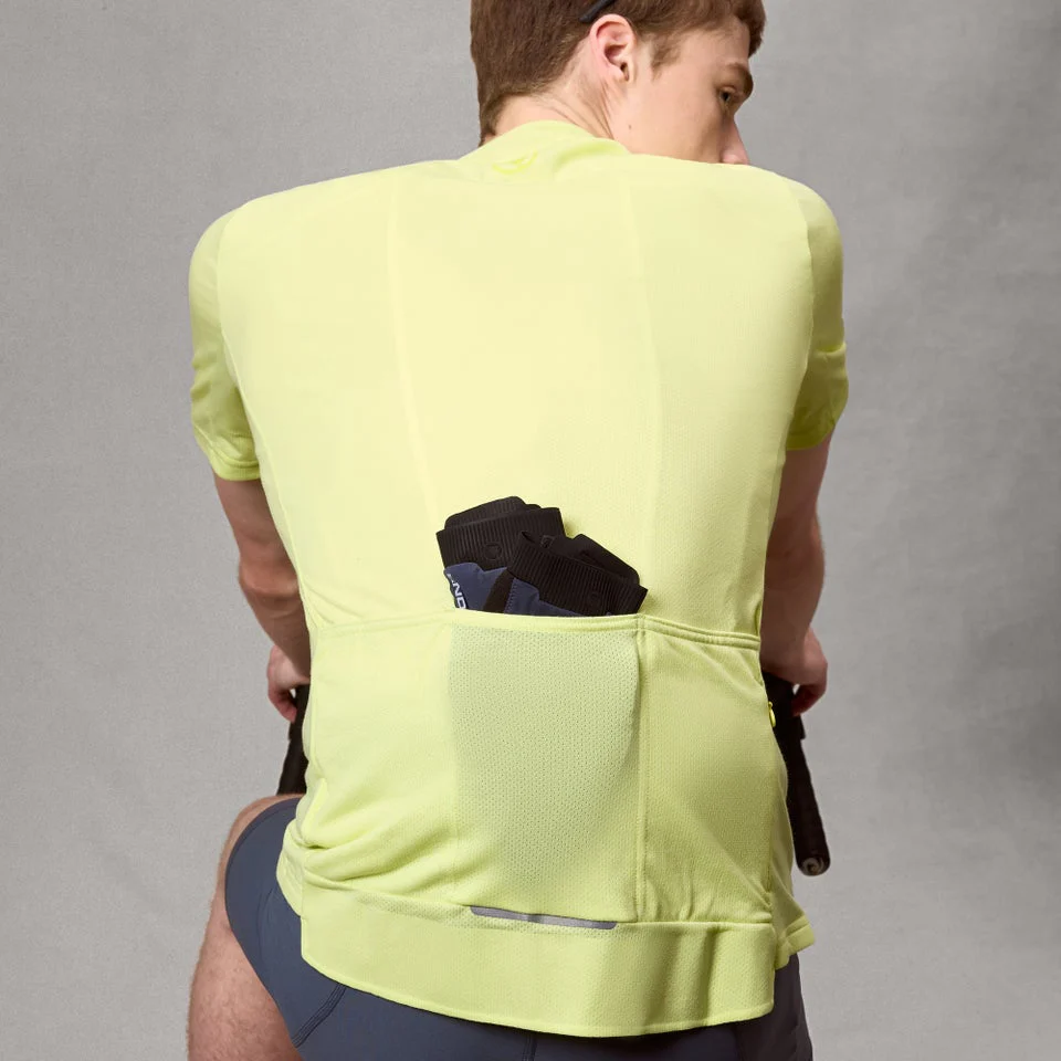 Maillot ENDURA LOOP ZIPPED Manches Courtes Oilseed - Image 7
