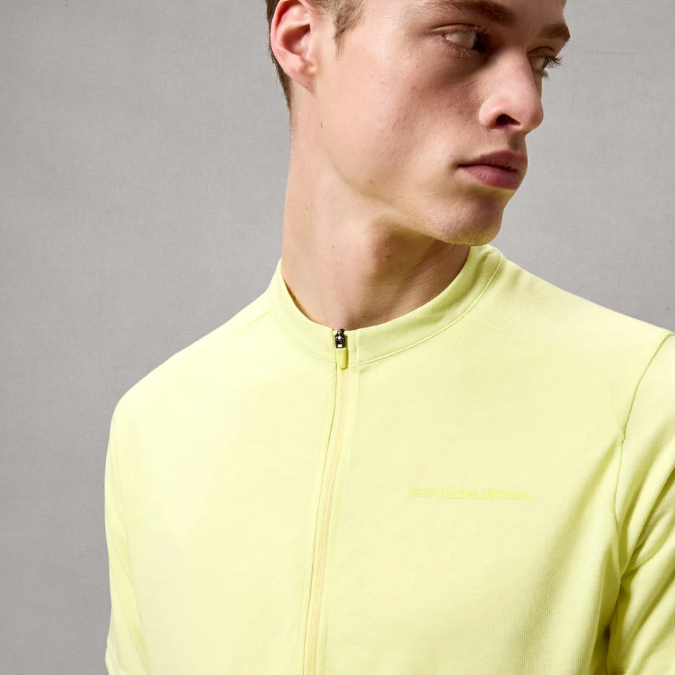 Maillot ENDURA LOOP ZIPPED Manches Courtes Oilseed - Image 9