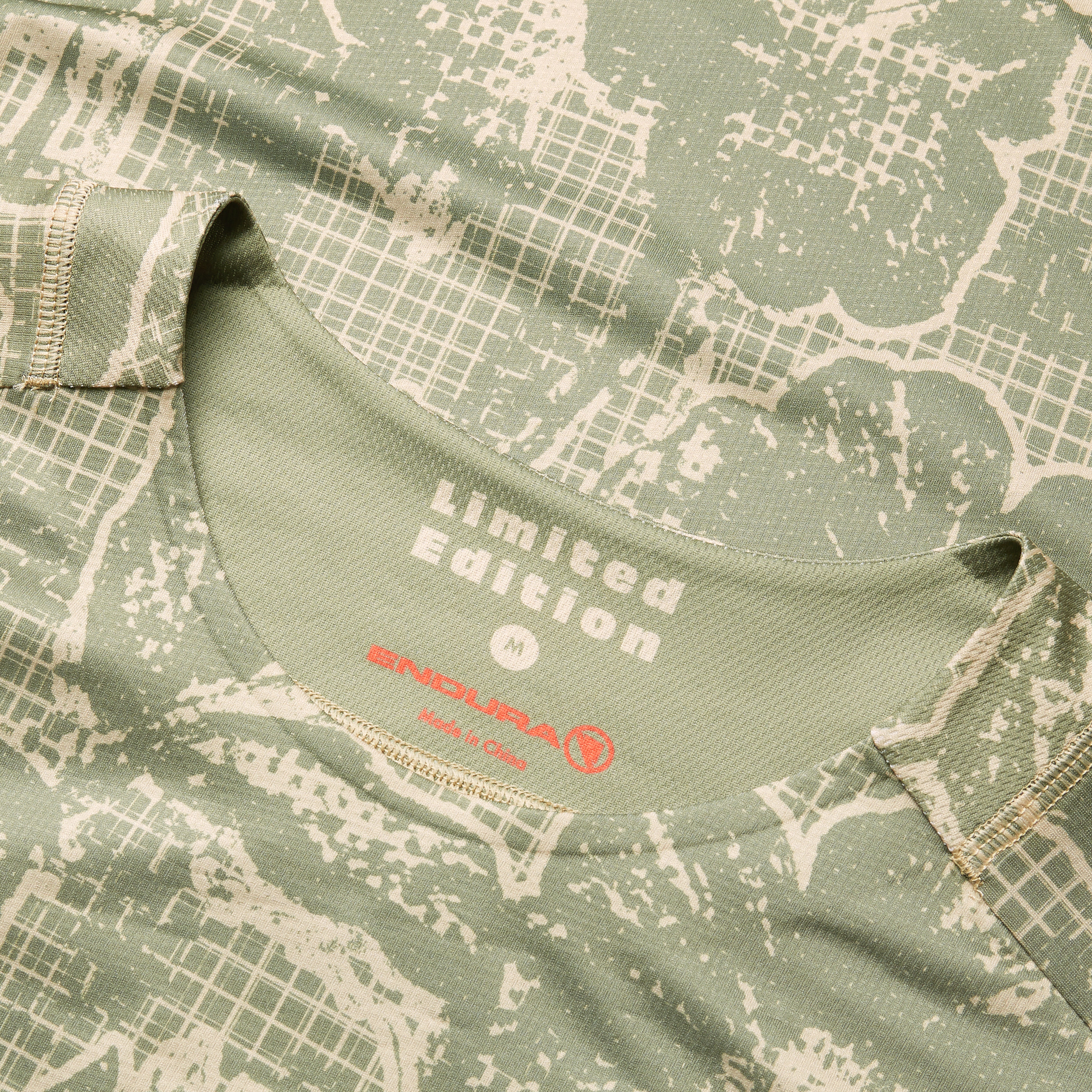 Maillot ENDURA LTD PRINTED Manches Longues Camo Kaki - Image 9