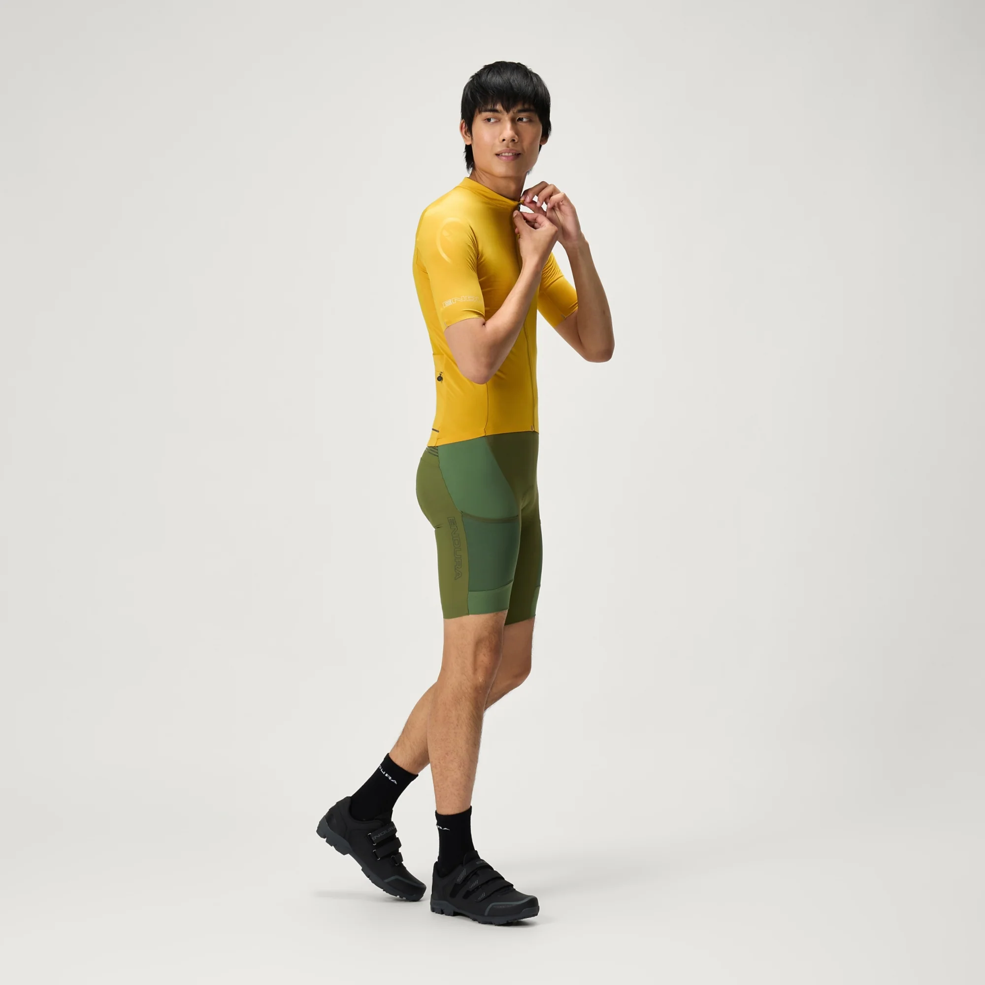 Maillot ENDURA PRO SL Manches Courtes Moutarde - Image 3