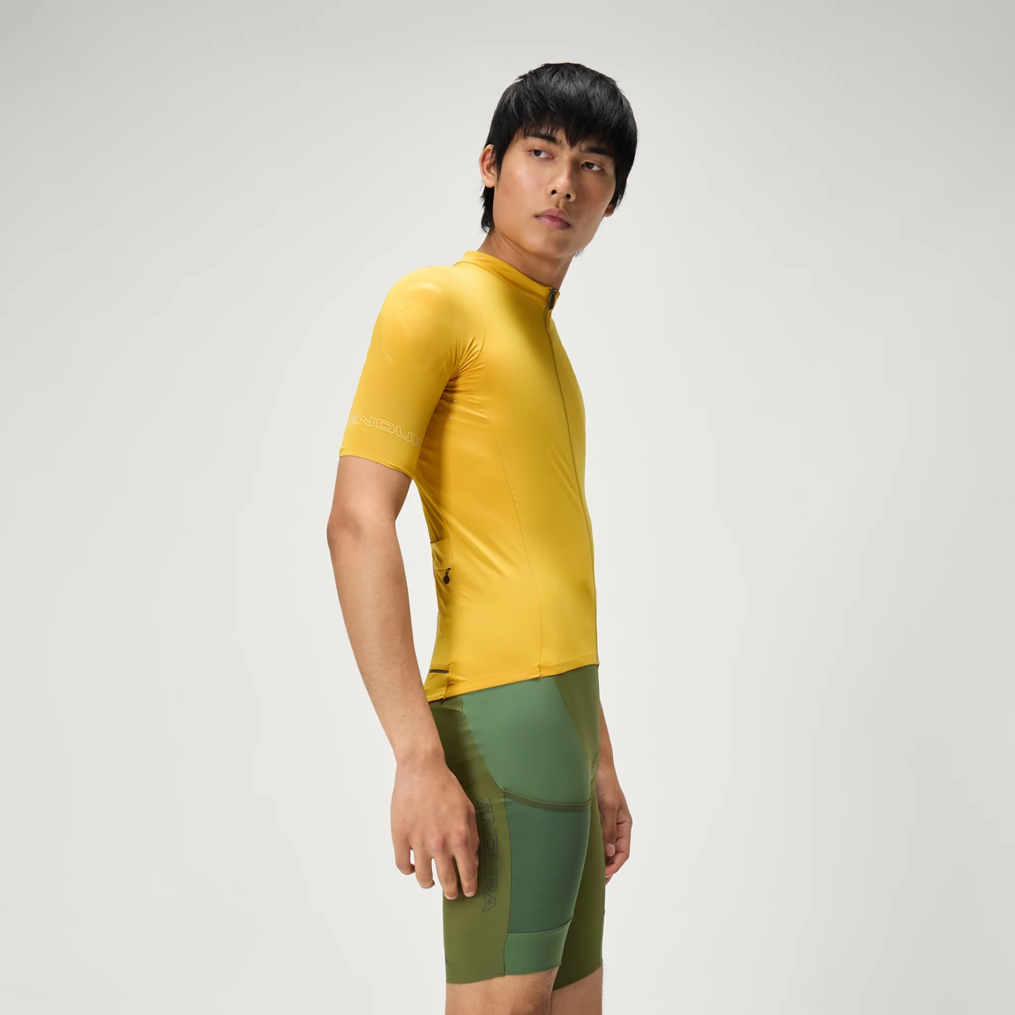 Maillot ENDURA PRO SL Manches Courtes Moutarde - Image 5