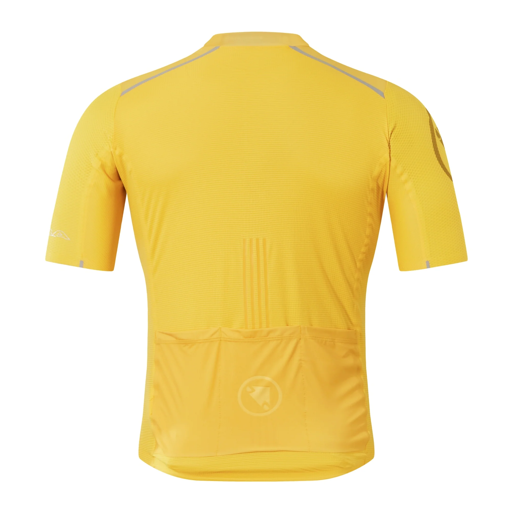 Maillot ENDURA PRO SL RACE Manches Courtes Gris/Moutarde - Image 2