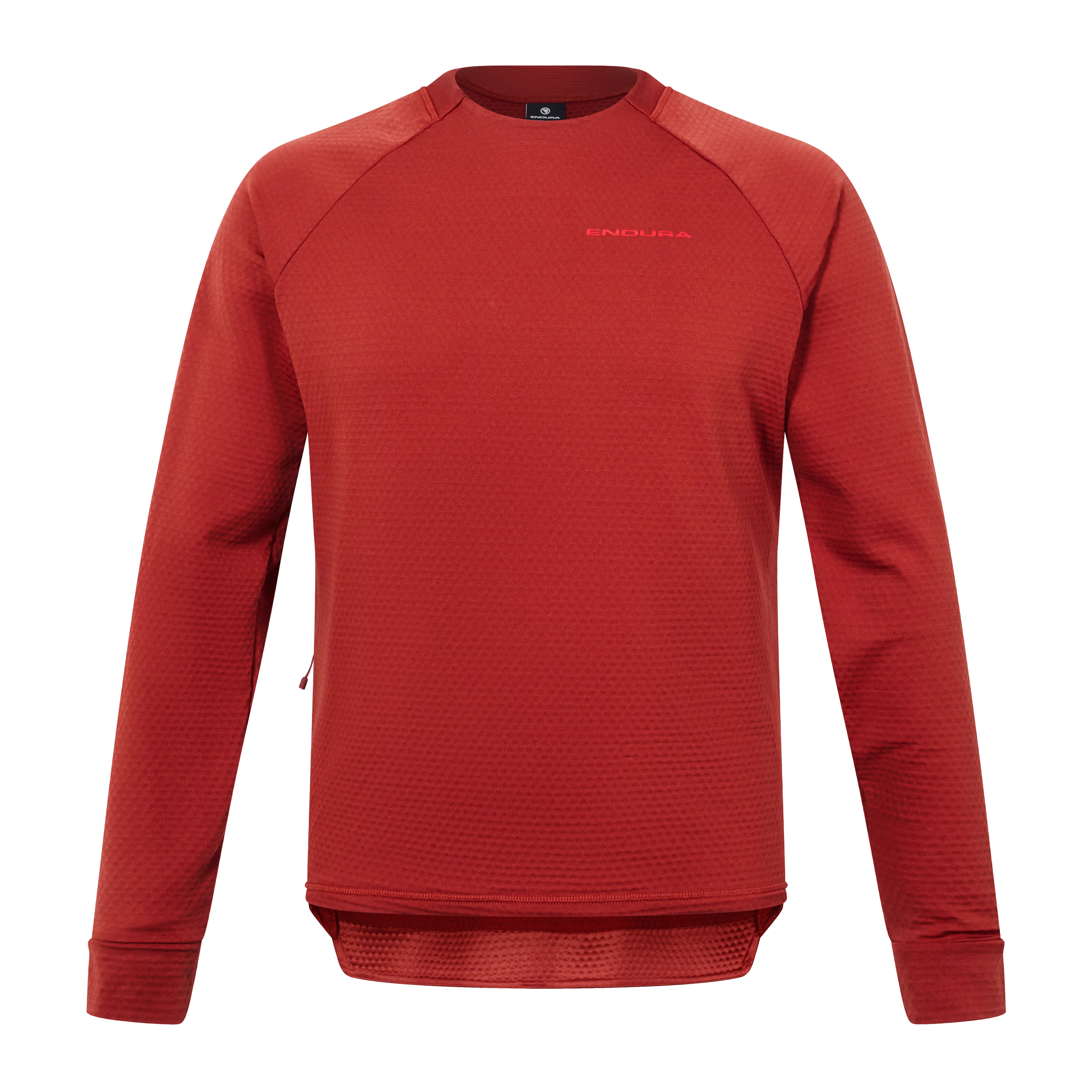 Maillot ENDURA SINGLETRACK FLEECE Manches Longues Brique
