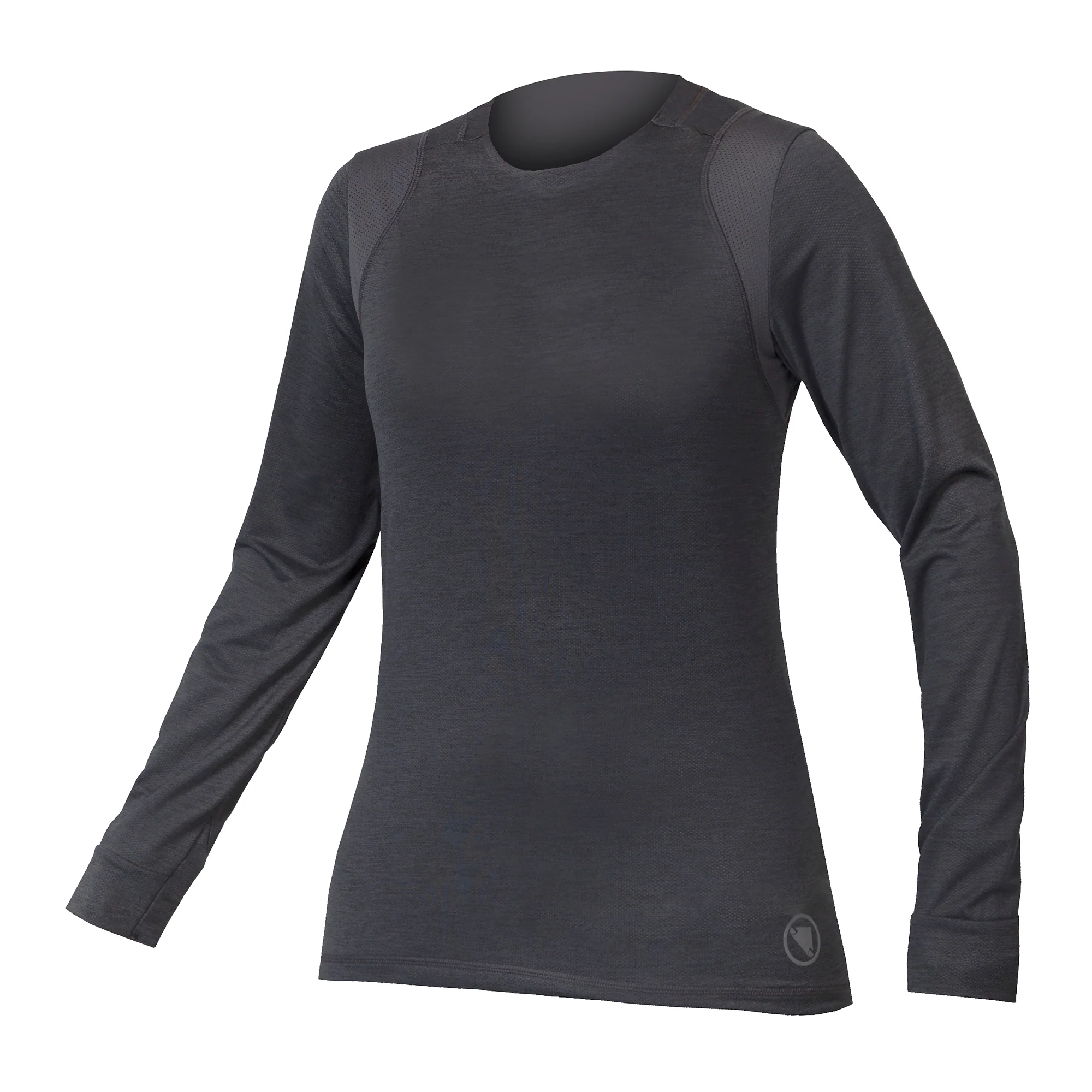 Maillot ENDURA SINGLETRACK Femme Manches Longues Gris