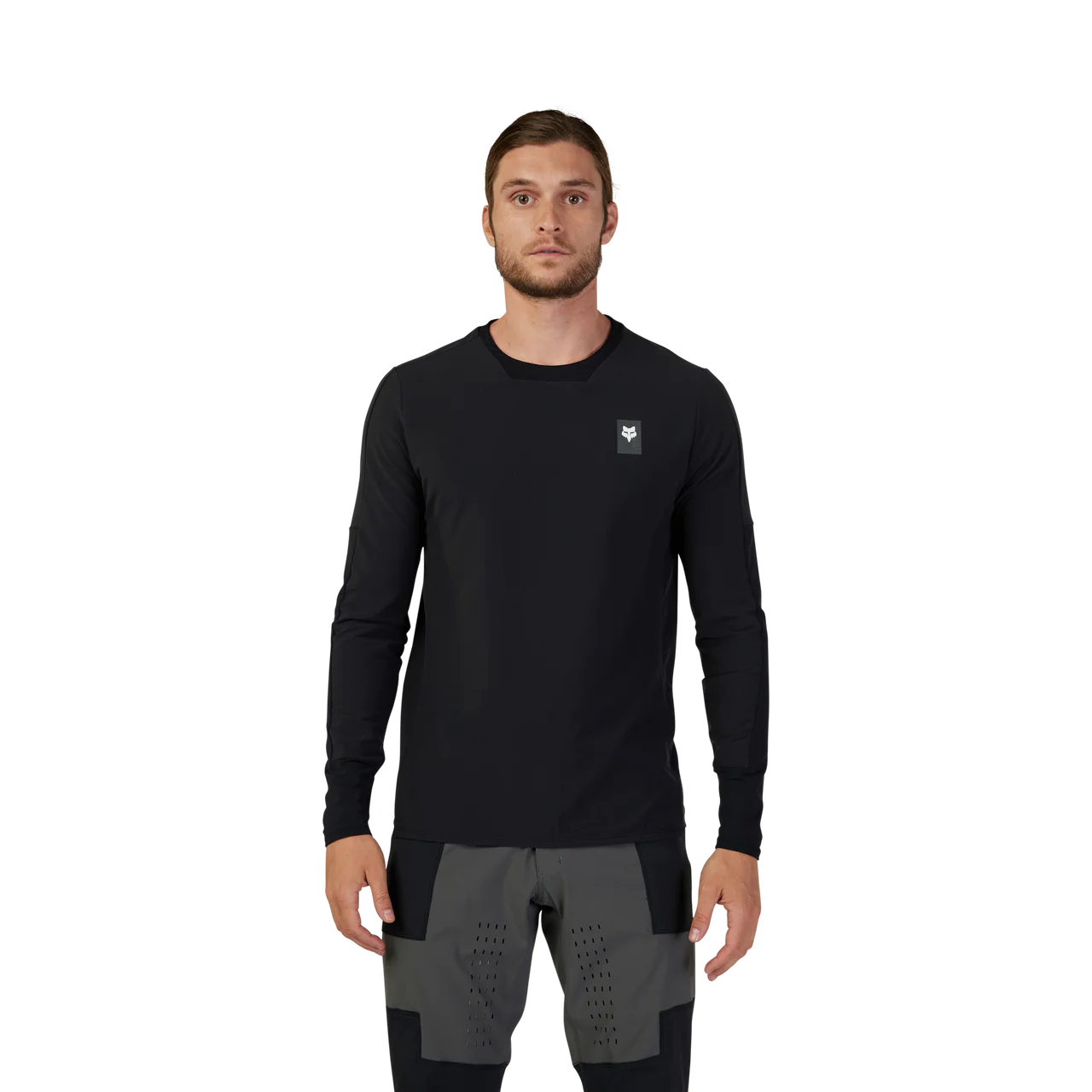 Maillot FOX DEFEND THERMAL Manches Longues Noir - Image 2