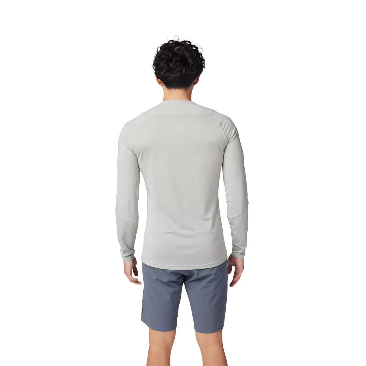 Maillot FOX FLEXAIR ASCENT Manches Longues Gris - Image 4