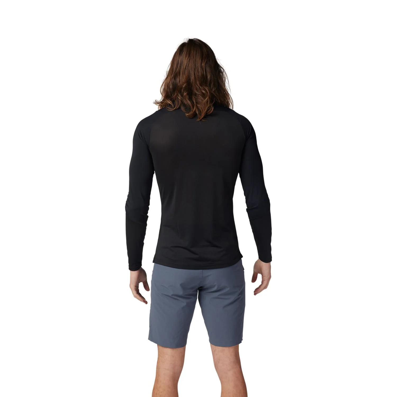 Maillot FOX FLEXAIR ASCENT Manches Longues Noir - Image 4