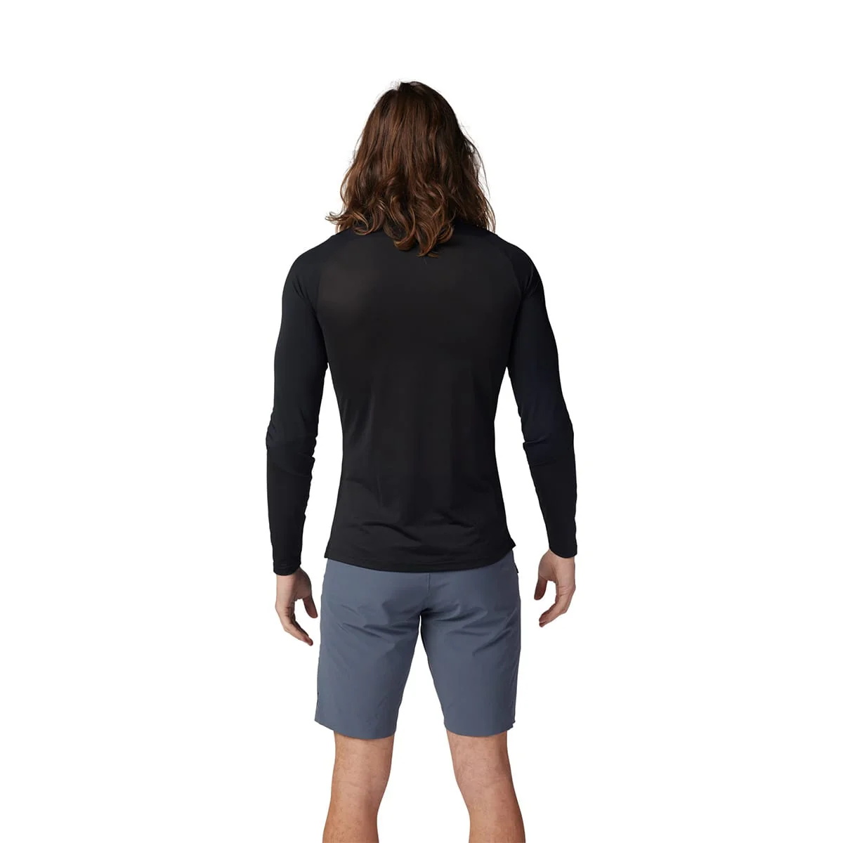 Maillot FOX FLEXAIR ASCENT Manches Longues Noir - Image 4