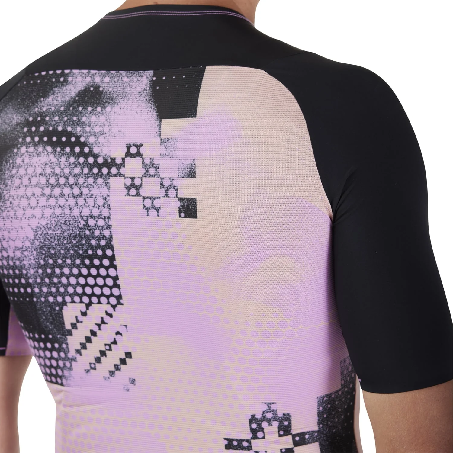 Maillot FOX FLEXAIR ASCENT PULSE Manches Courtes Noir/Rose - Image 6