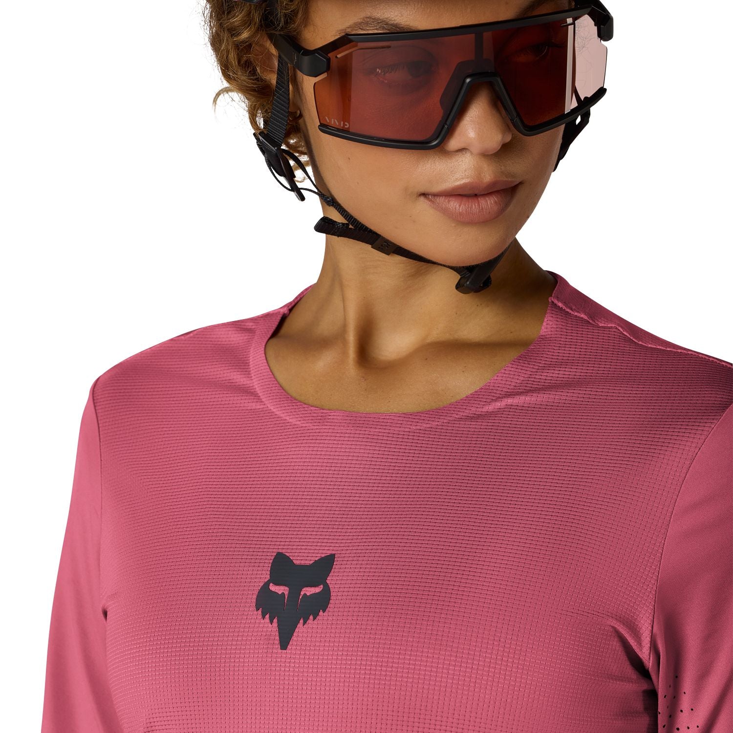 Maillot FOX FLEXAIR Femme Manches Courtes Berry - Image 6