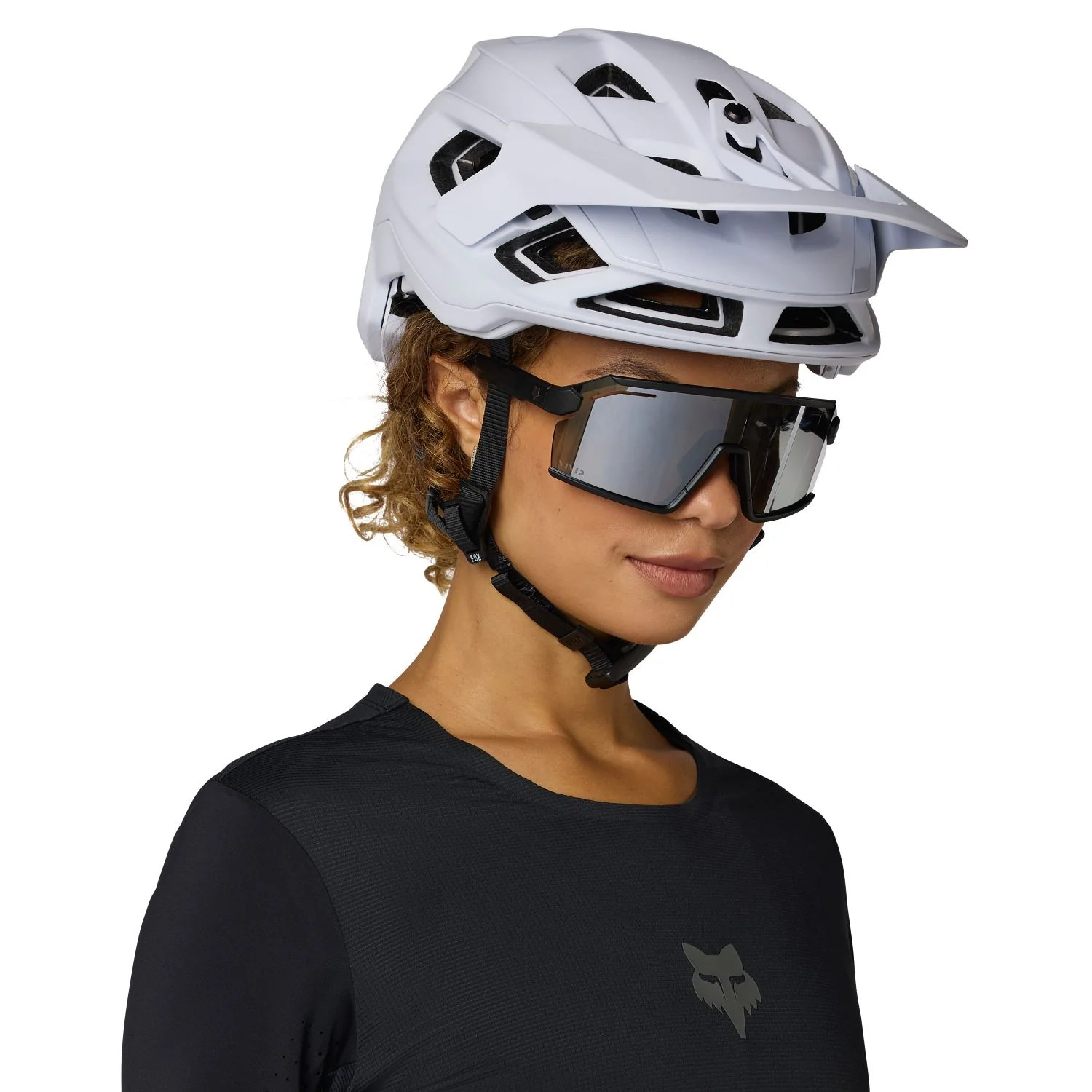 Maillot FOX FLEXAIR Femme Manches Longues Noir - Image 4