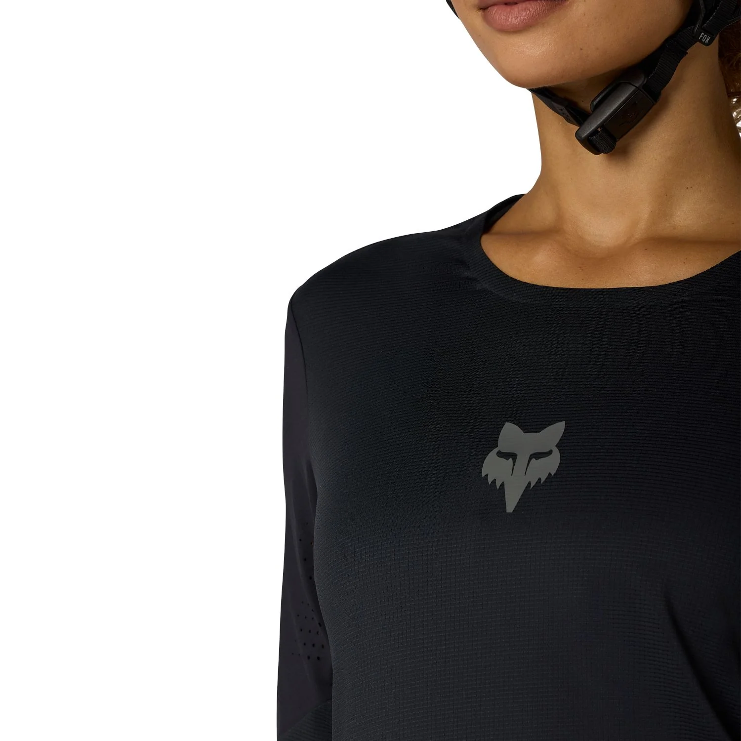 Maillot FOX FLEXAIR Femme Manches Longues Noir - Image 7
