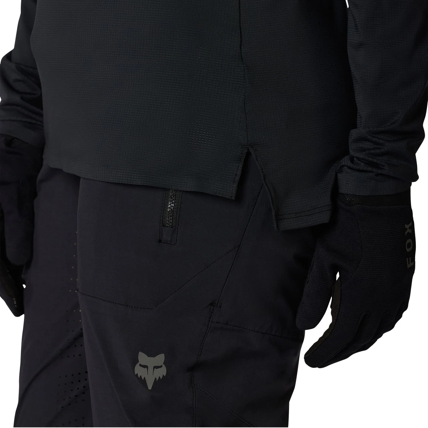 Maillot FOX FLEXAIR Femme Manches Longues Noir - Image 8