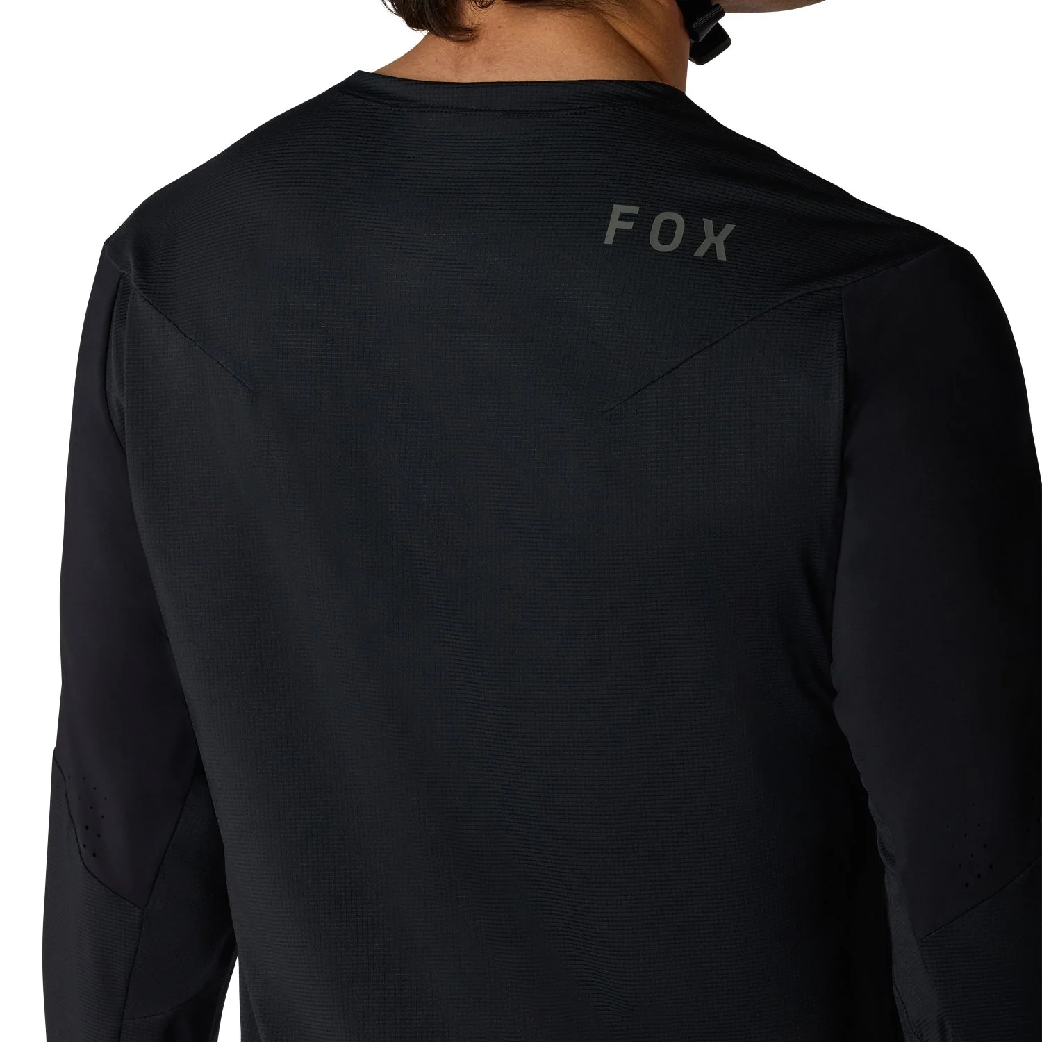 Maillot FOX FLEXAIR Manches Longues Noir - Image 6