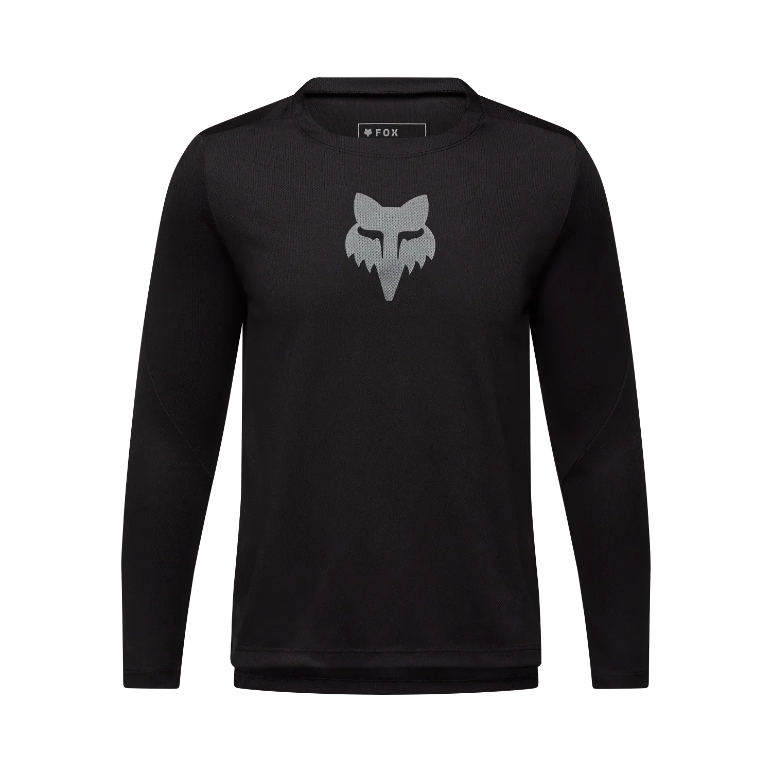 Maillot FOX RANGER HEAD Junior Manches Longues Noir