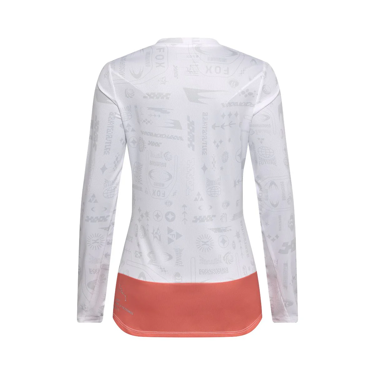 Maillot FOX RANGER LUNAR Manches Longues Femme Blanc - Édition Spéciale - Image 2