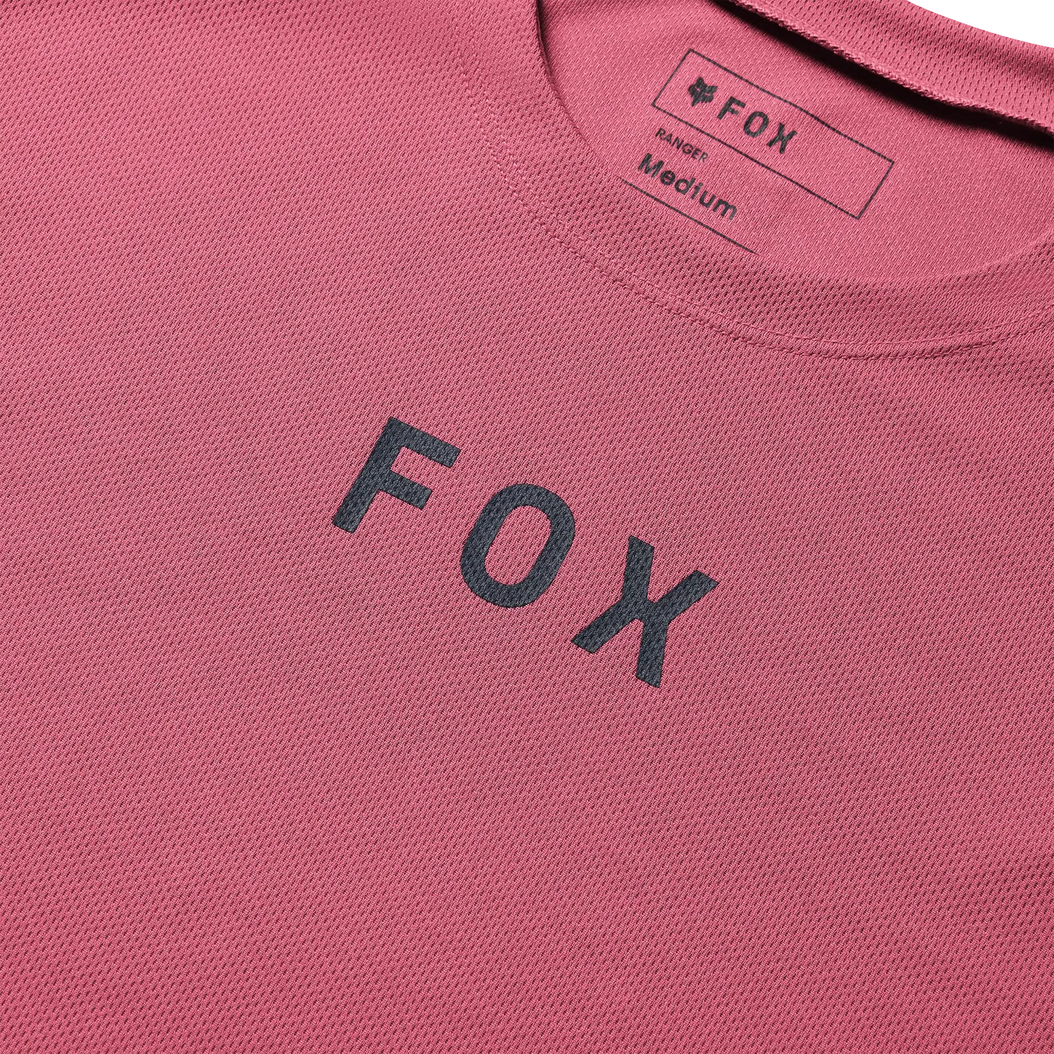 Maillot FOX RANGER WORDMARK Manches Courtes Berry - Image 6