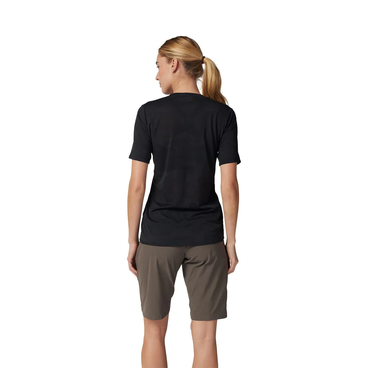 Maillot FOX RANGER TRU DRI Femme Manches Courtes Noir - Image 4