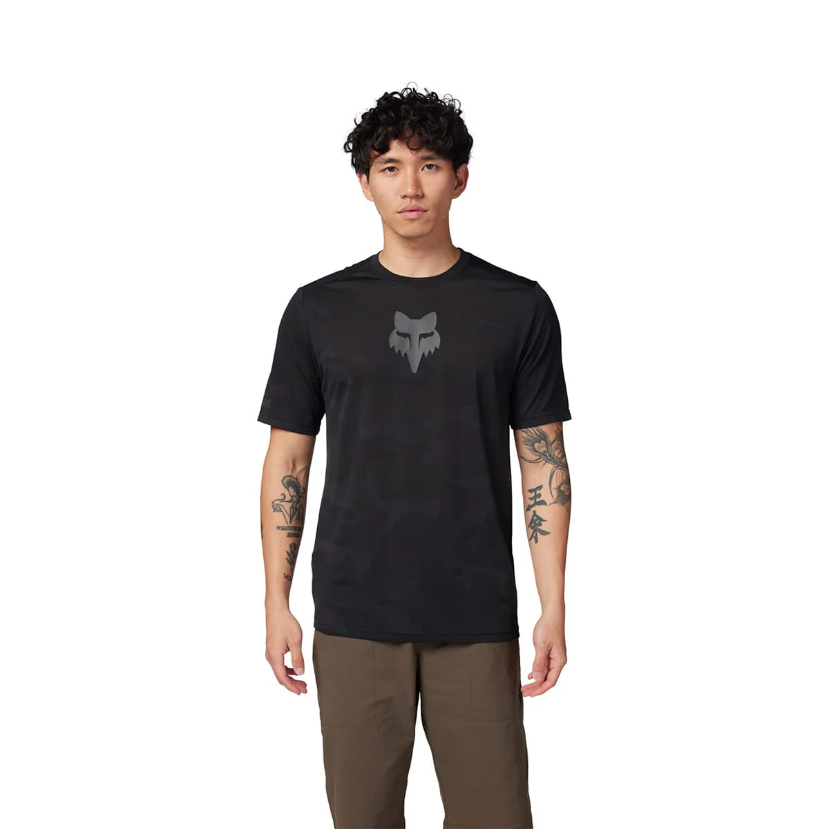 Maillot FOX RANGER TRU DRI Manches Courtes Noir - Image 3