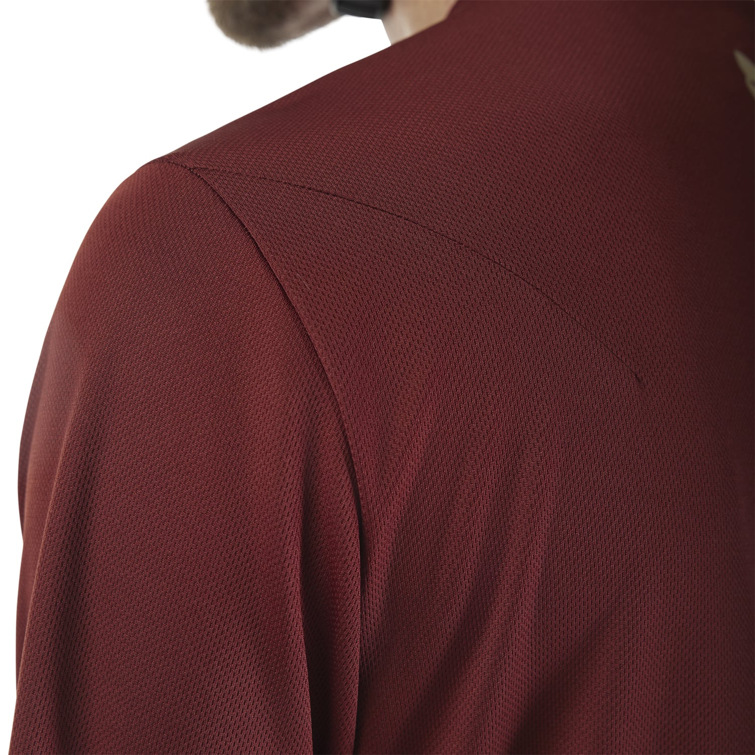 Maillot FOX RANGER WORDMARK Manches Courtes Bordeaux - Image 8