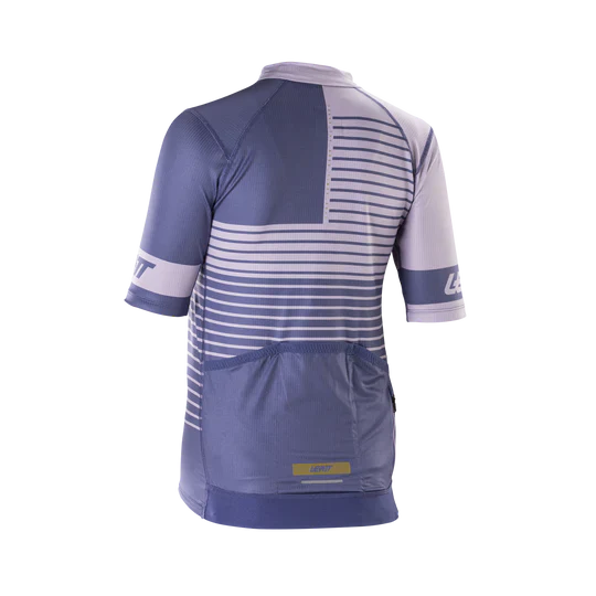 Maillot LEATT MTB ENDURANCE 3.0 Femme Manches Courtes Violet - Image 2